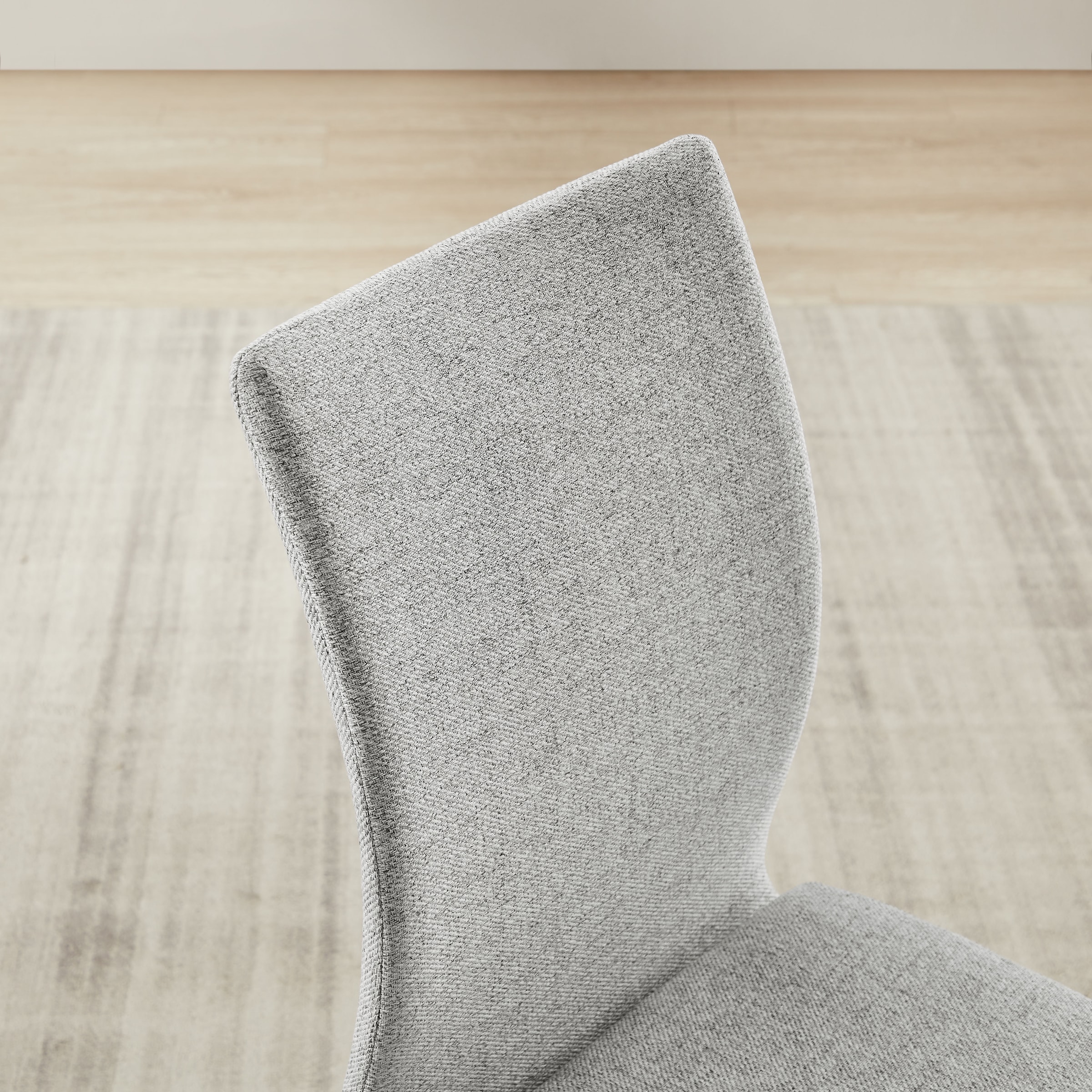 OTTO home Freischwinger »Tayler« (Set) 2 Stk.Strukturstoff, robustem Metallgestell, Anti-Kipp-Funktion