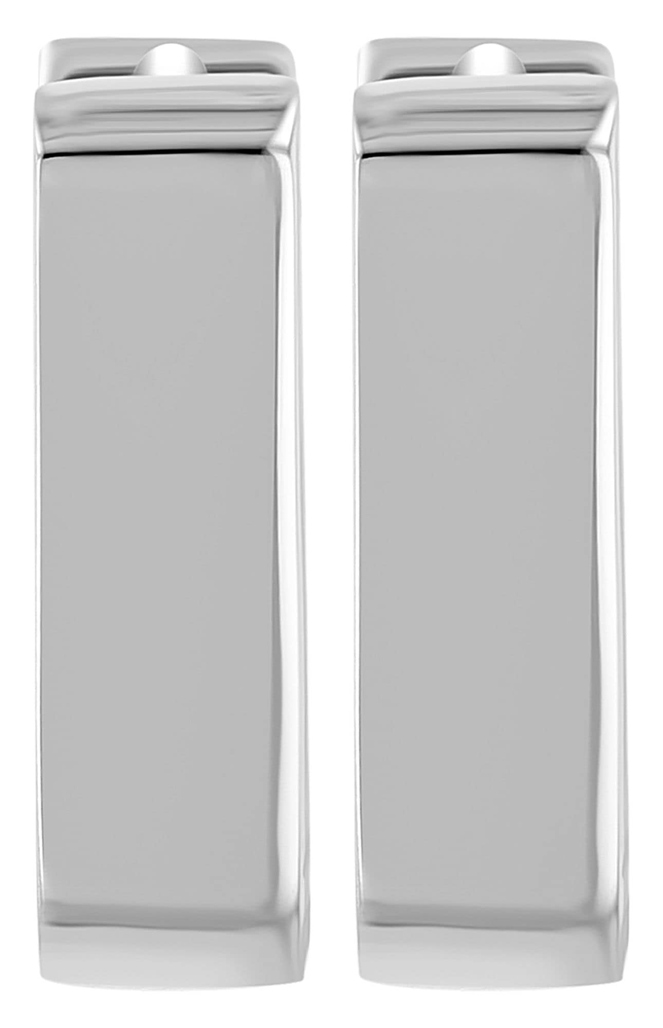 Adelia´s Paar Creolen »Damen Ohrringe ¿ Klappcreole aus 925 Silber«