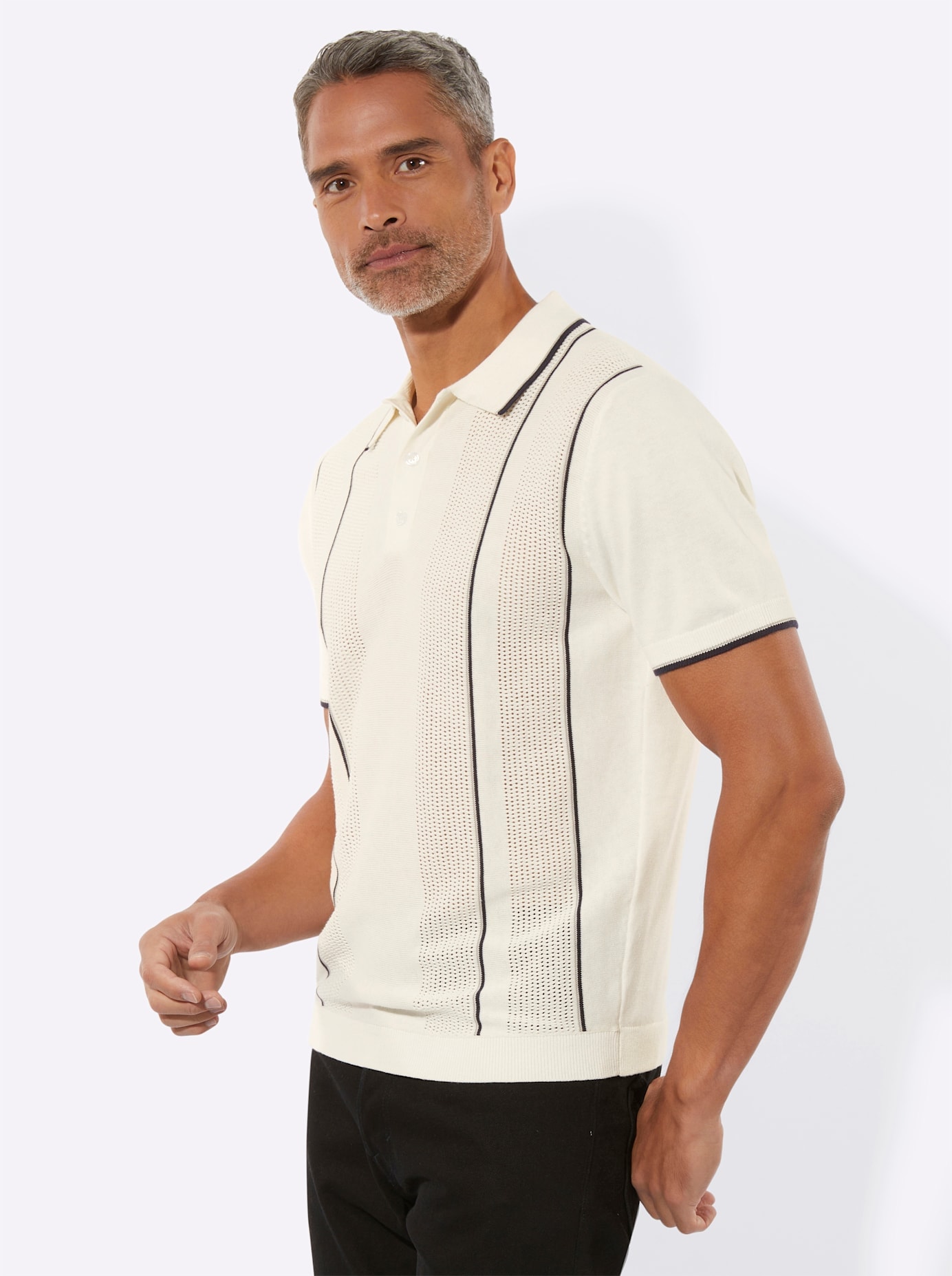 Classic Polokragenpullover »Kurzarm-Pullover«