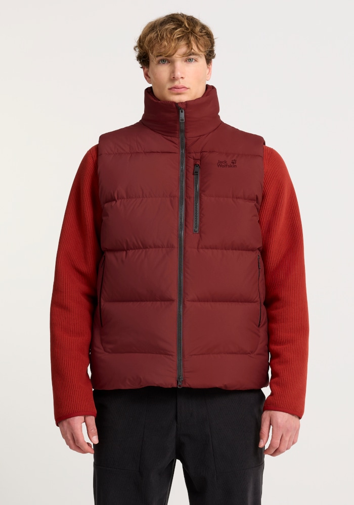 Jack Wolfskin Daunenweste »COLONIUS VEST M RDS« Daunenweste, winddicht, wasserabweisend