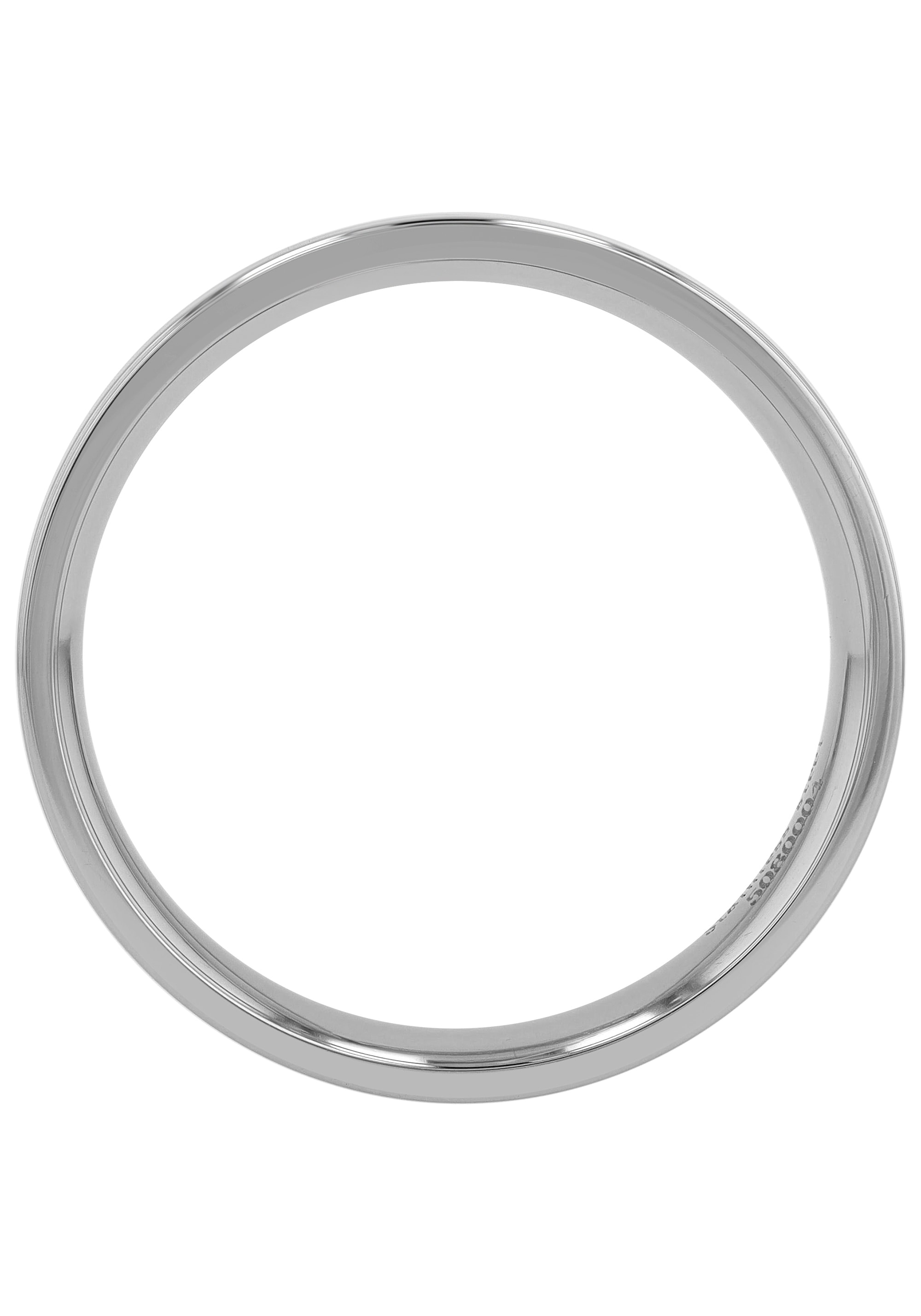 AKZENT Partnerring »Shining Aura, silberfarbig, langlebig«