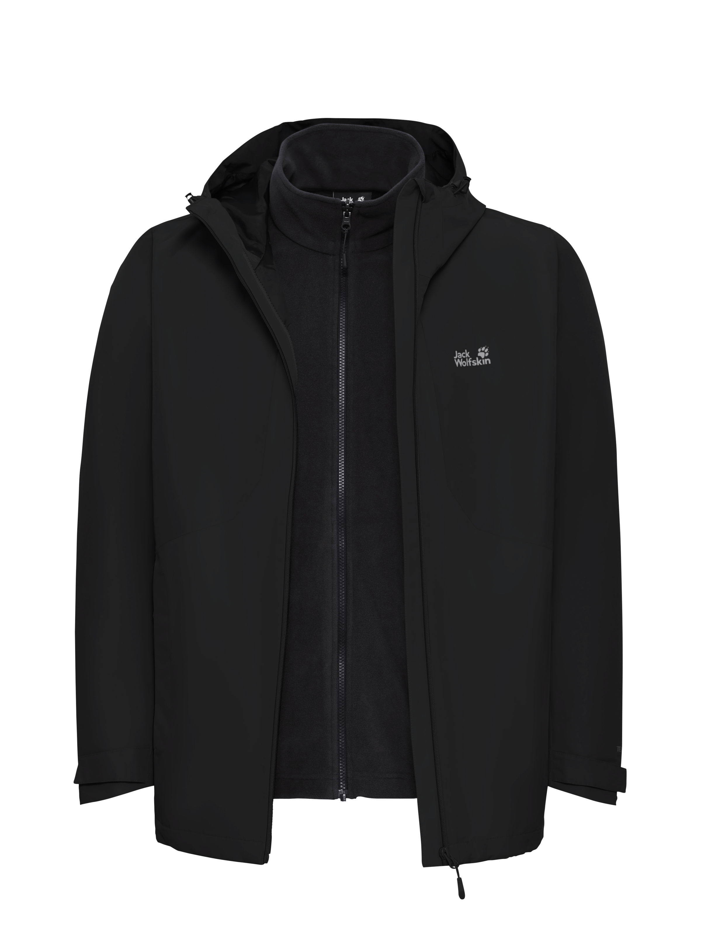 Jack Wolfskin 3-in-1-Funktionsjacke »STONETRAIL 3IN1 JKT M« für Sportmode und Outdoormode, sportlicher Stil, 3-in-1-Funktionsjacke