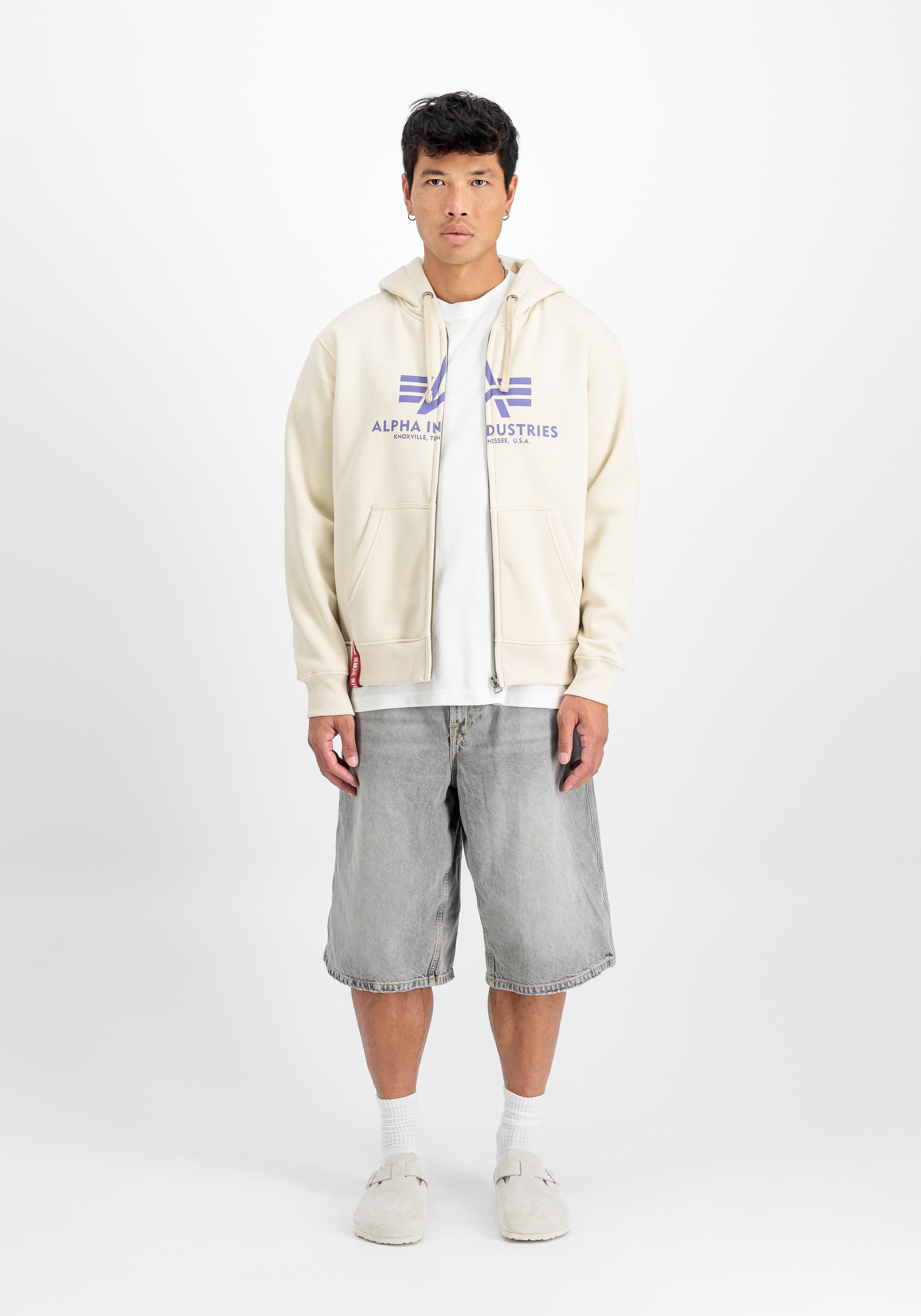 Alpha Industries Hoodie »Alpha Industries Men - Hoodies Basic Zip Hoodie BL«
