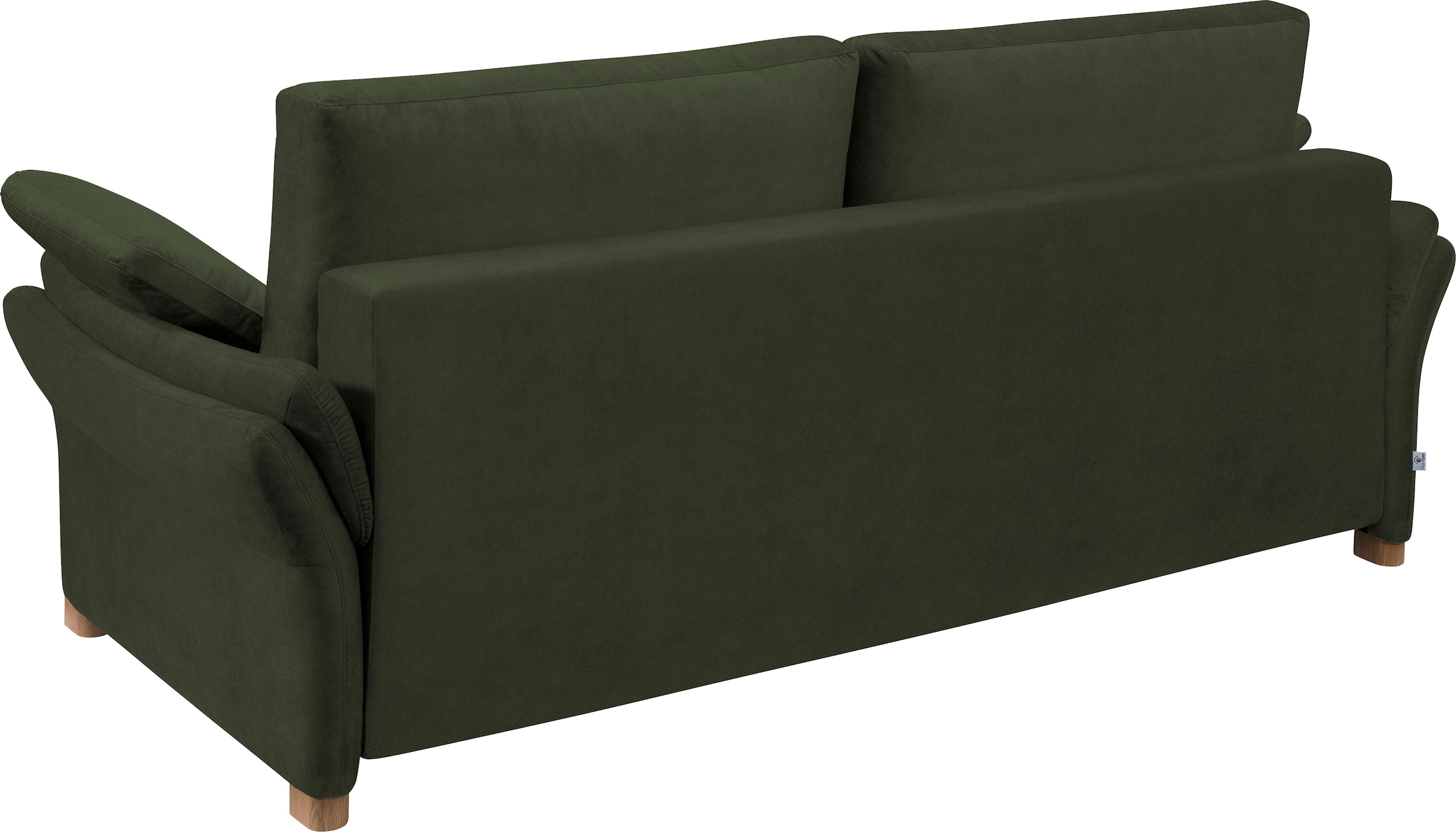 exxpo - sofa fashion 3-Sitzer »Kentt hochwertiger Sitzaufbau für hohen Sitzkomfort, bequeme Armlehnen« inkl. Boxspring/Federkern-Polsterung, Bettfunktion und Bettkasten
