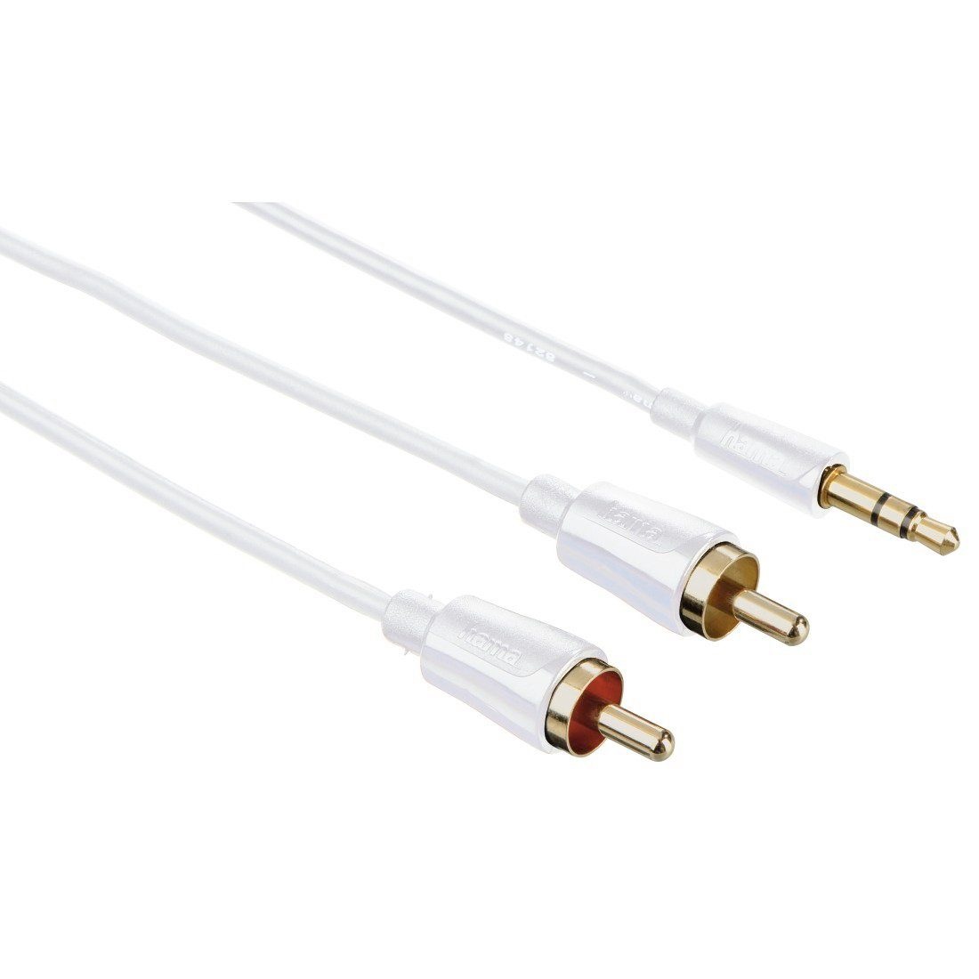 Audio-Kabel, 3,5-mm-Klinken-St. Stereo - 2 Cinch-St »1,5m«