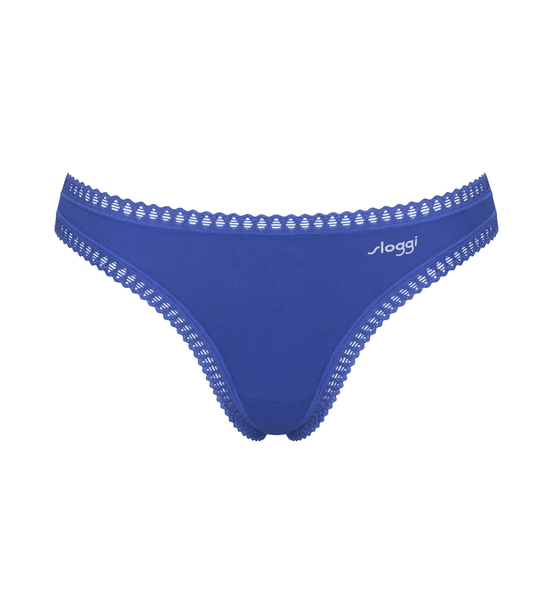 sloggi String »GO Crush« 3er Pack,  dehnbare Spitzendetails, Multipack, Cotton-Mix, bequem