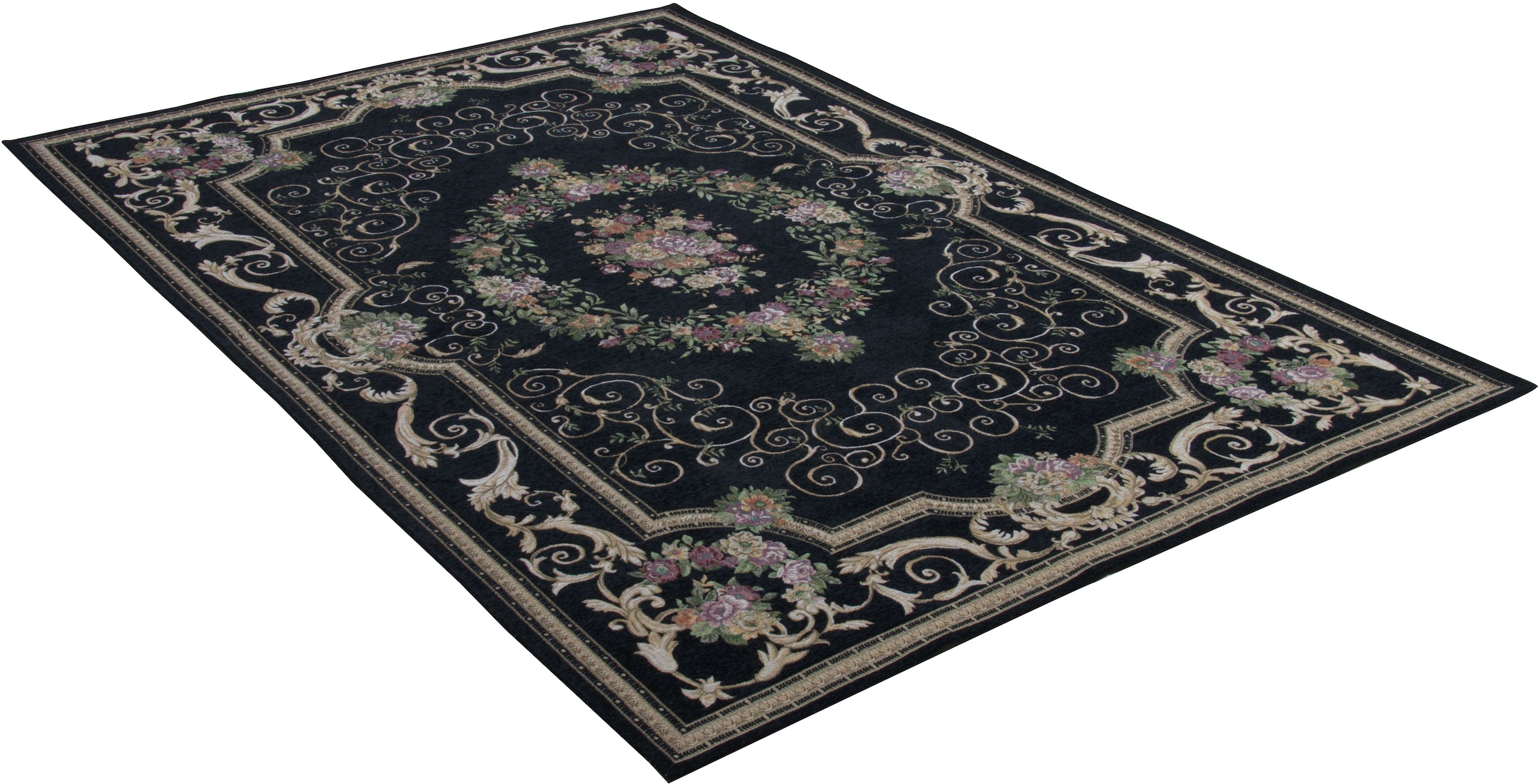 THEKO Teppich »Flomi Florentina«, rechteckig, 4 mm Höhe, Flachgewebe, Orient-Optik, ideal im Wohnzimmer & Schlafzimmer