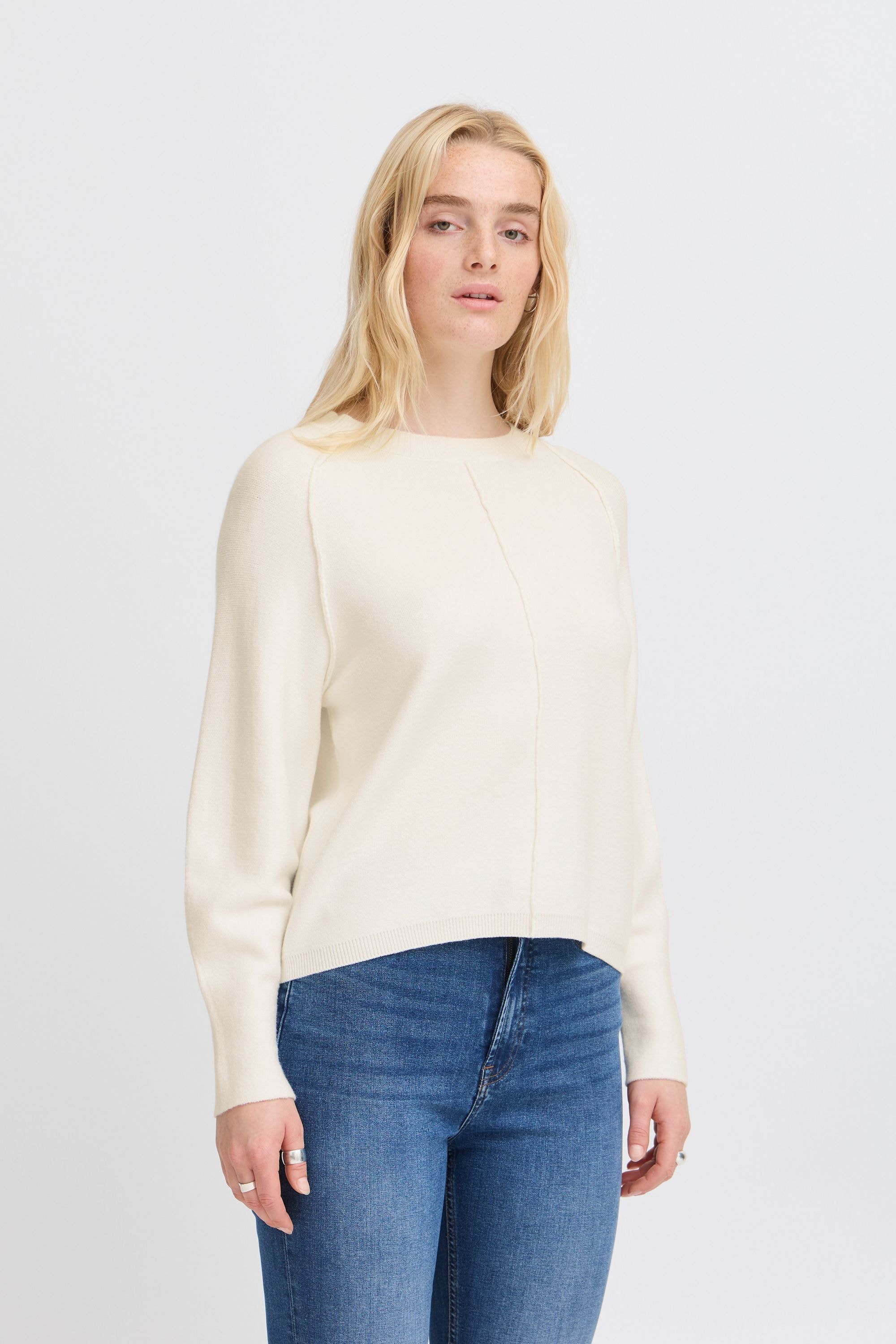 Ichi Strickfleece-Pullover »Strickpullover IHBALLIA LS«
