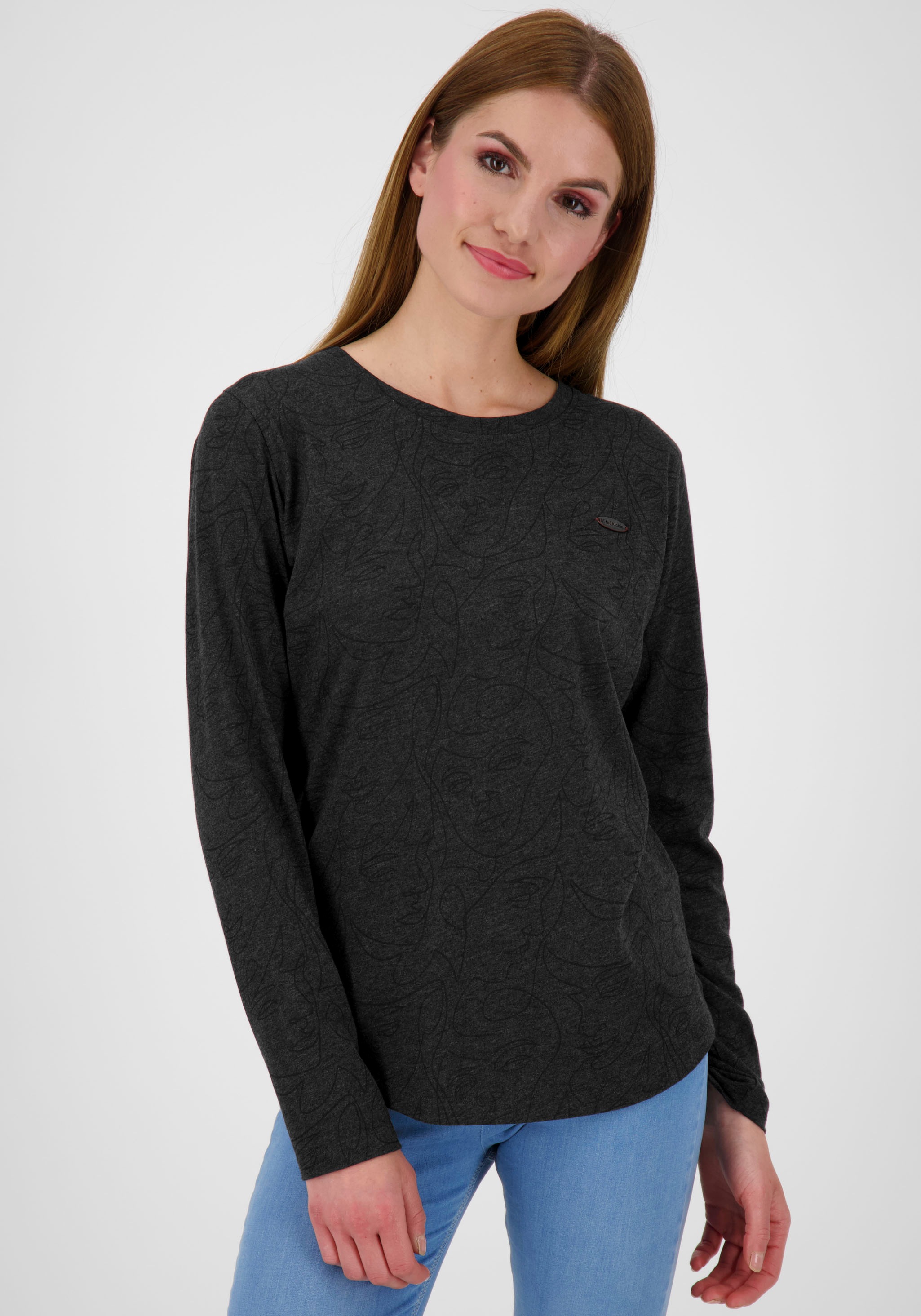 Alife & Kickin Langarmshirt »LEAB«, mit angesagtem Design