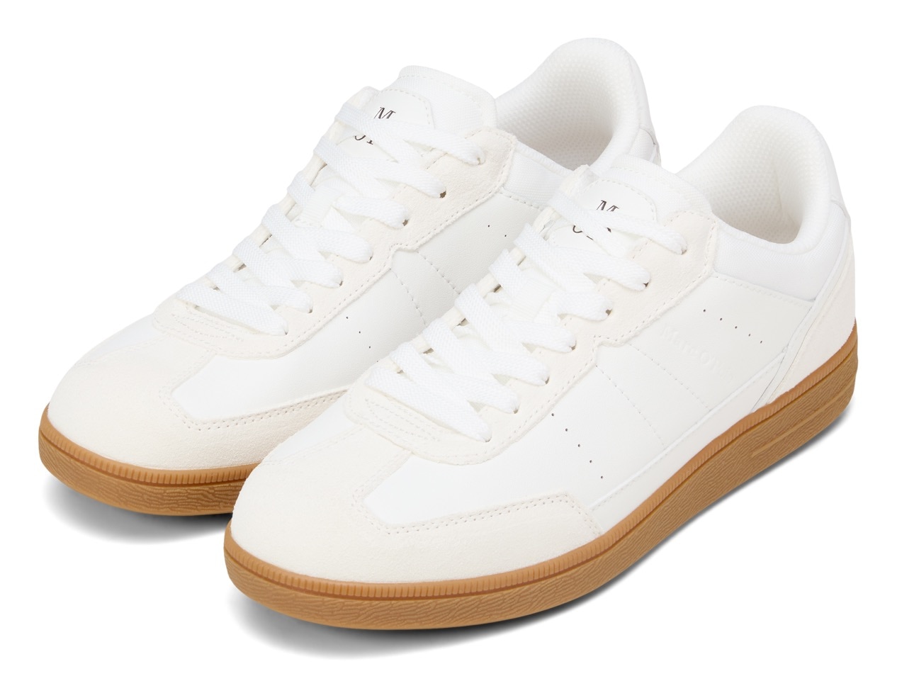 Marc O'Polo Sneaker »Charlie«  Schnürschuh, Halbschuh, Casual-Sneaker mit honigfarbener Laufsohle