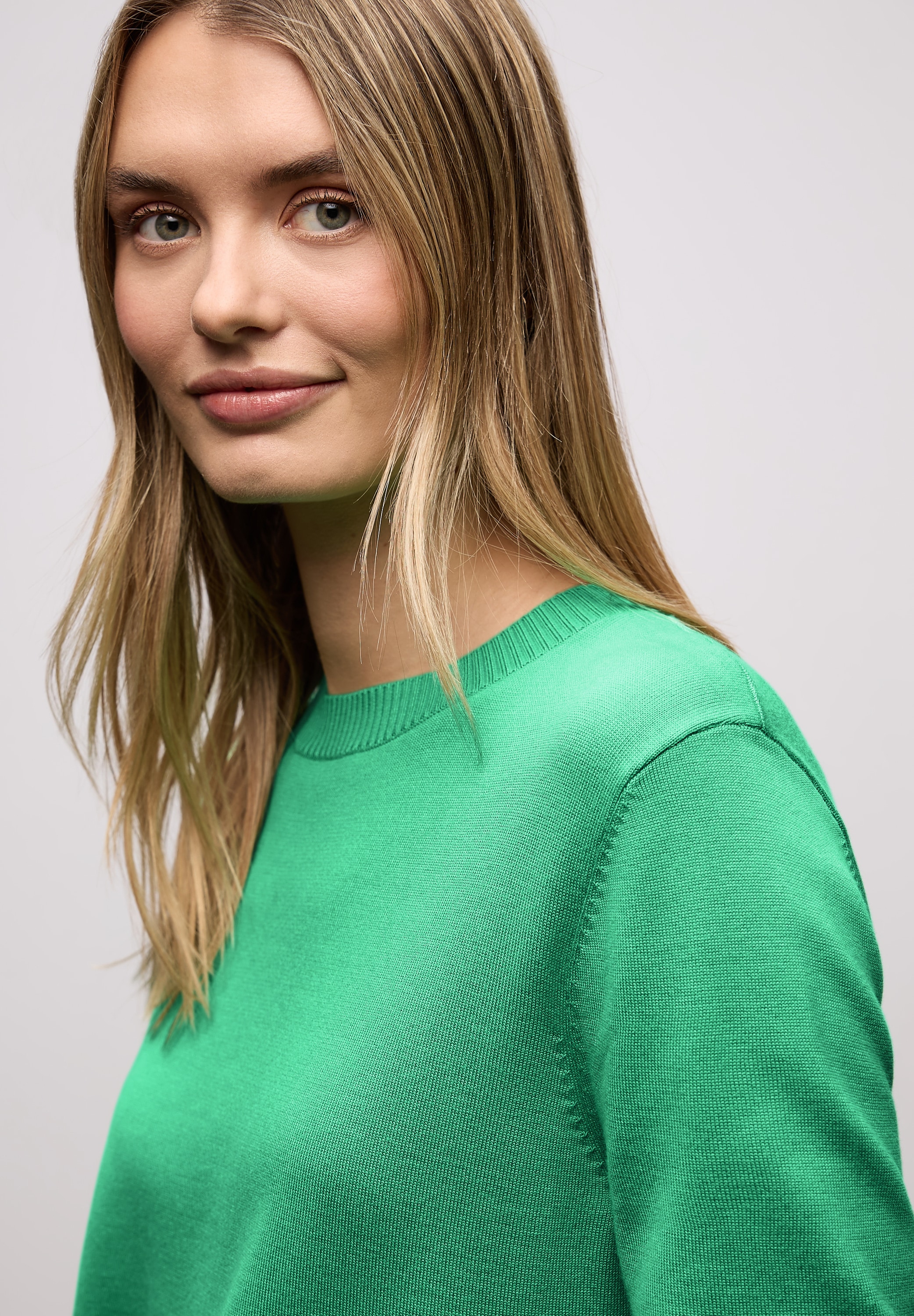 STREET ONE Strickpullover aus Viskosemix