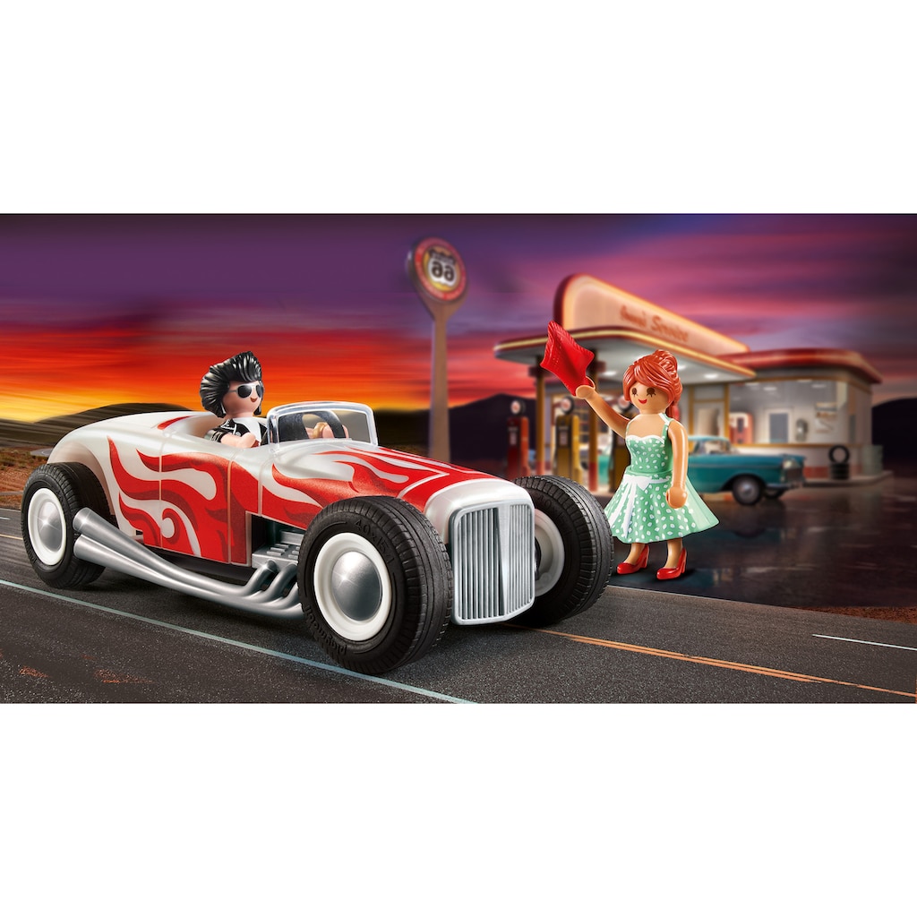 Playmobil® Konstruktions-Spielset »Starter Pack Hot Rod (71078), City Life«