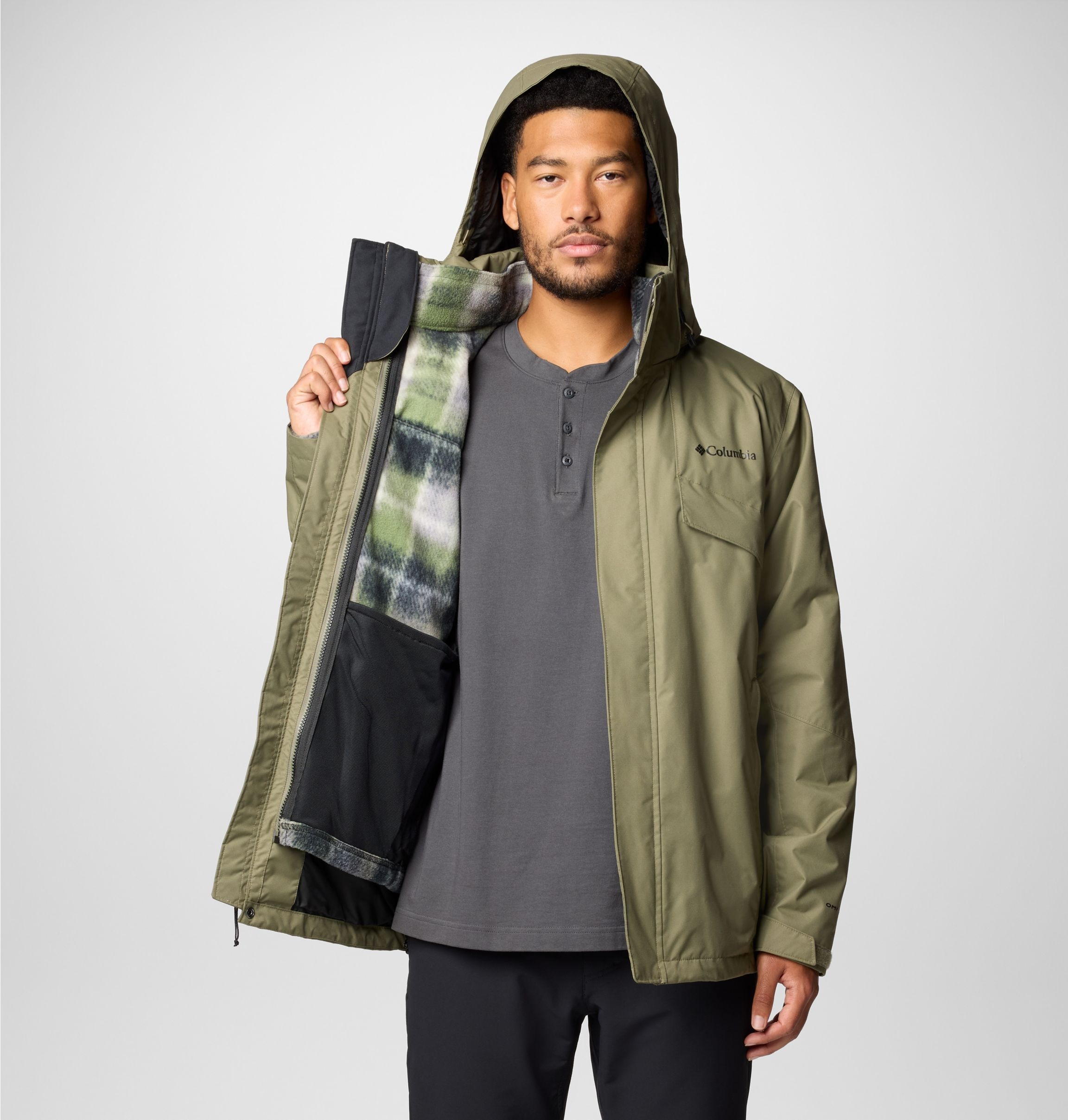 Columbia Doppeljacke »BUGABOO III FLEECE INTERCHANGE JACKET«, (2 St.)