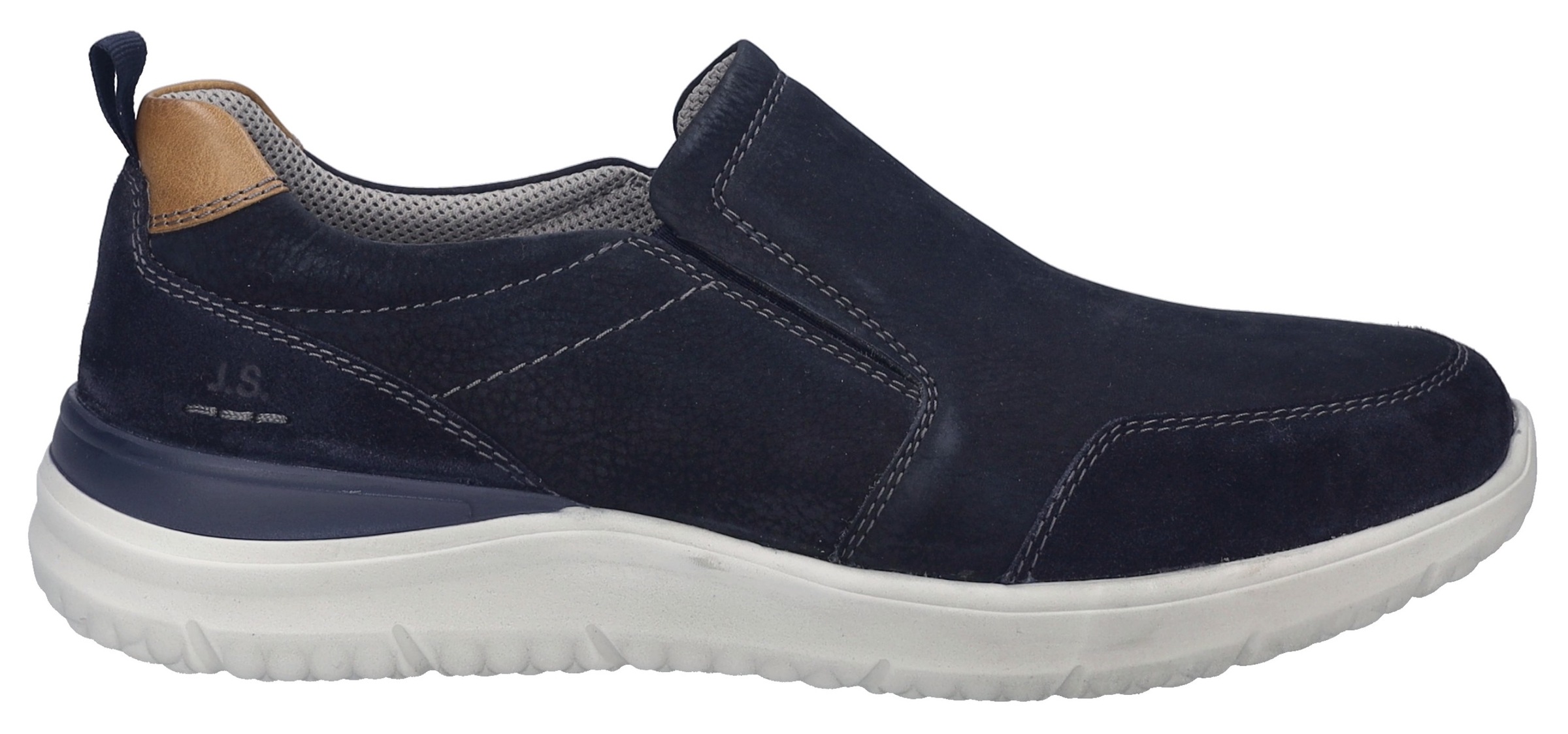 Josef Seibel Slip-On Sneaker »Wales 04«, Slipper, Komfortschuh, Schlupfschuh mit elastischem Gummizug-Einsatz
