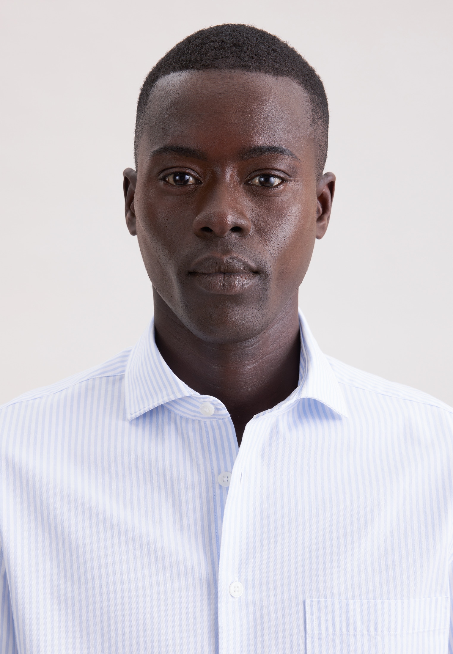 seidensticker Businesshemd Slim 1/1 Kentkragen Gestreift