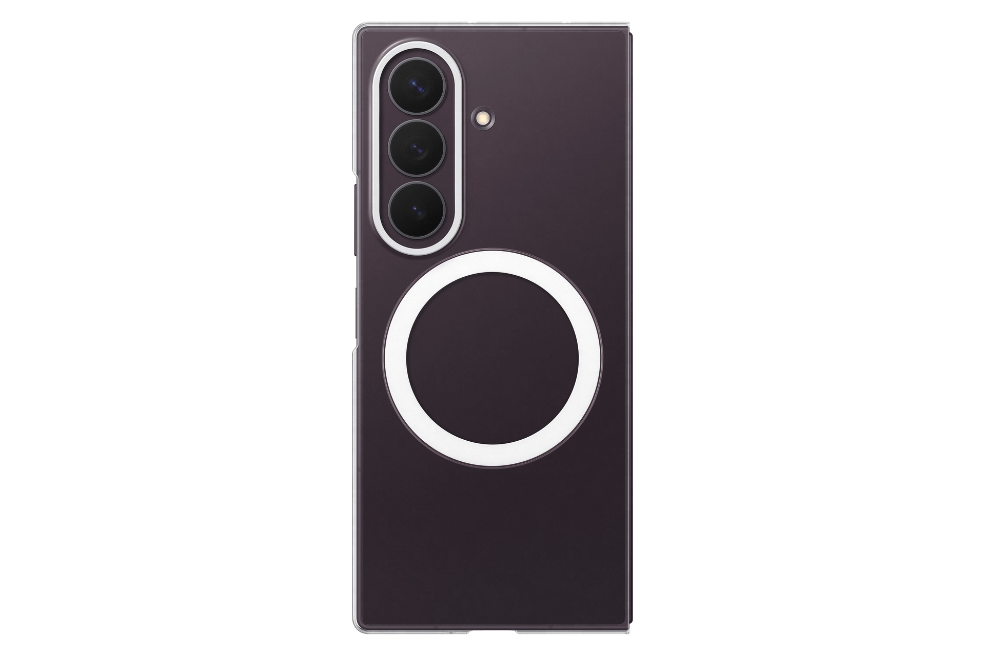 Samsung Smartphone-Hülle »Clear Magnet Case für Galaxy Fold8 Ultra« Smartphones Backcover, Schutzhülle, Handyschutzhülle, Case, Schutzcase, stoßfest