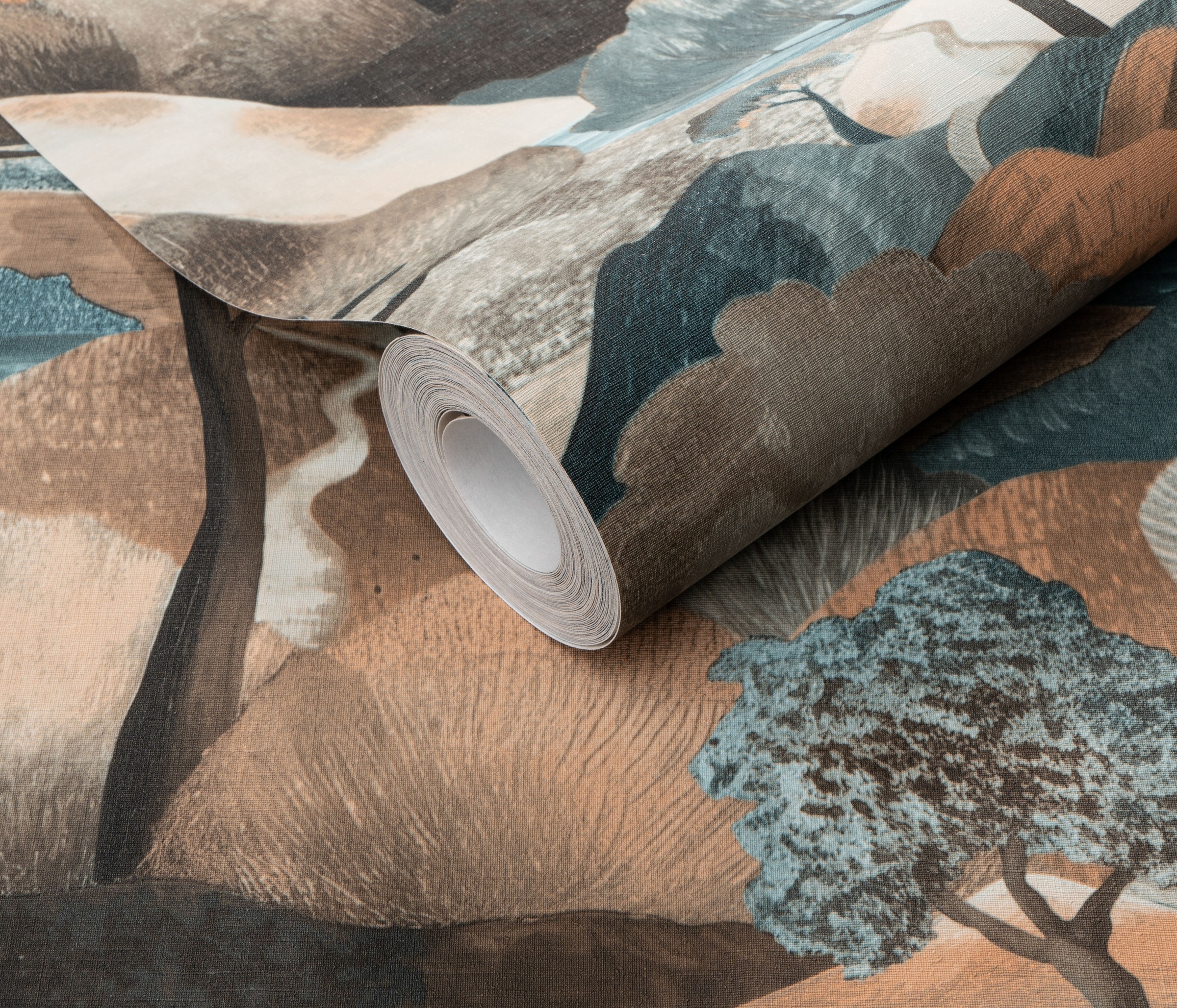 Erismann Vliestapete »Vliestapete VIEW«, Ton-in-Ton-botanisch-Wald-asiatisch-mehrfarbig, Phthalate frei