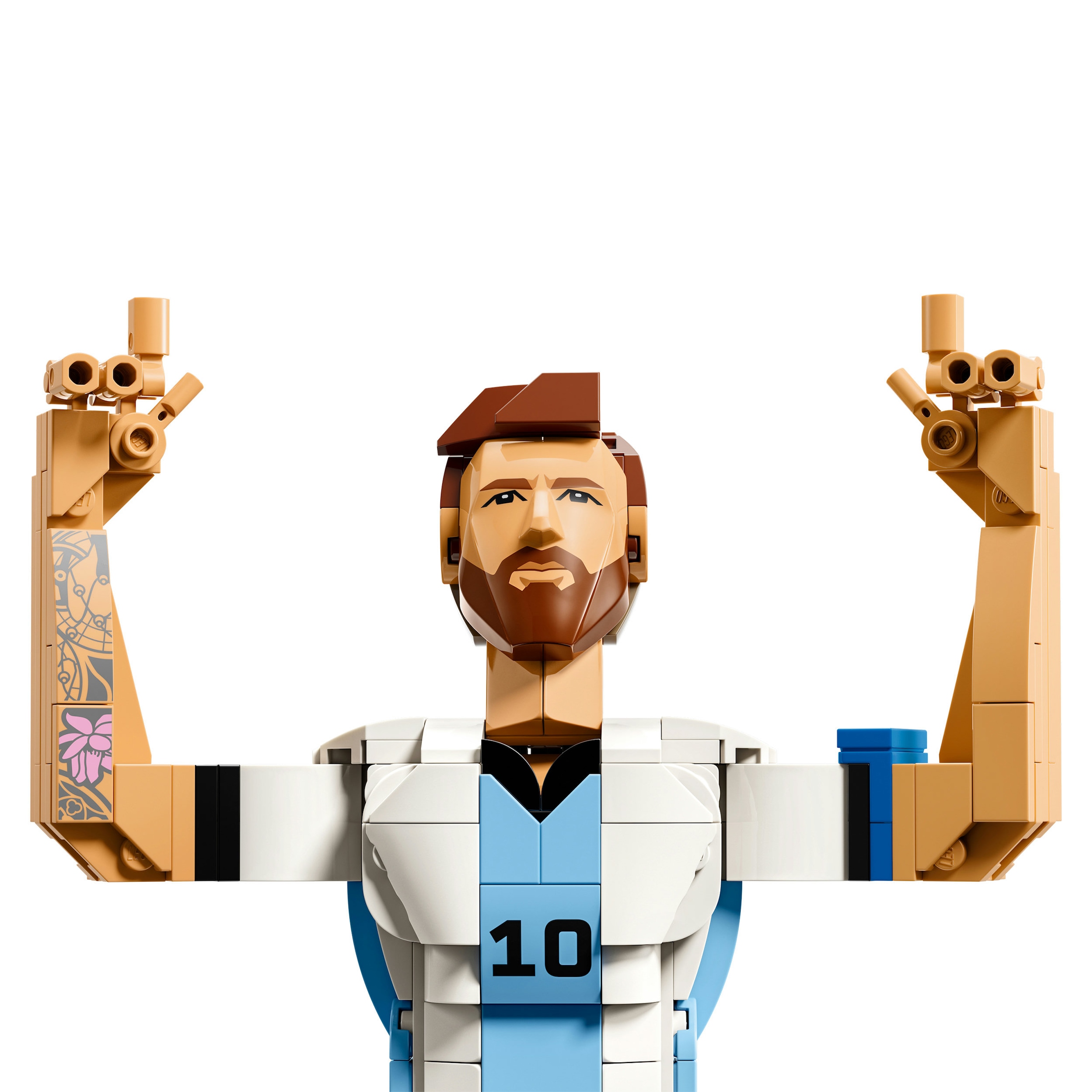 LEGO® Konstruktionsspielsteine »Lionel Messi – Fußballlegende (43015), LEGO Editions Football«