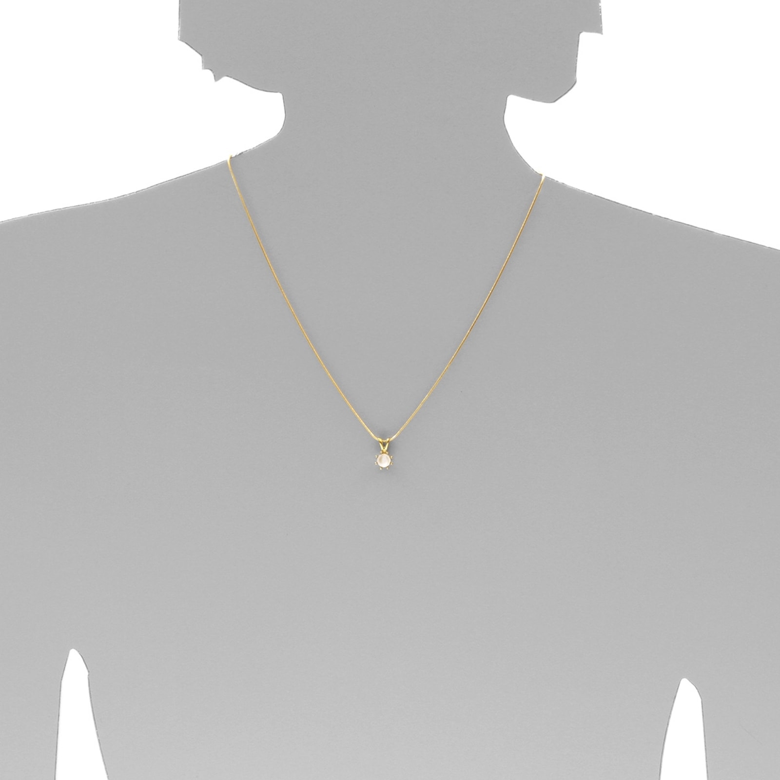 OSTSEE-SCHMUCK Kettenanhänger »- Ilke - Gold 333/000 - Zuchtperle«