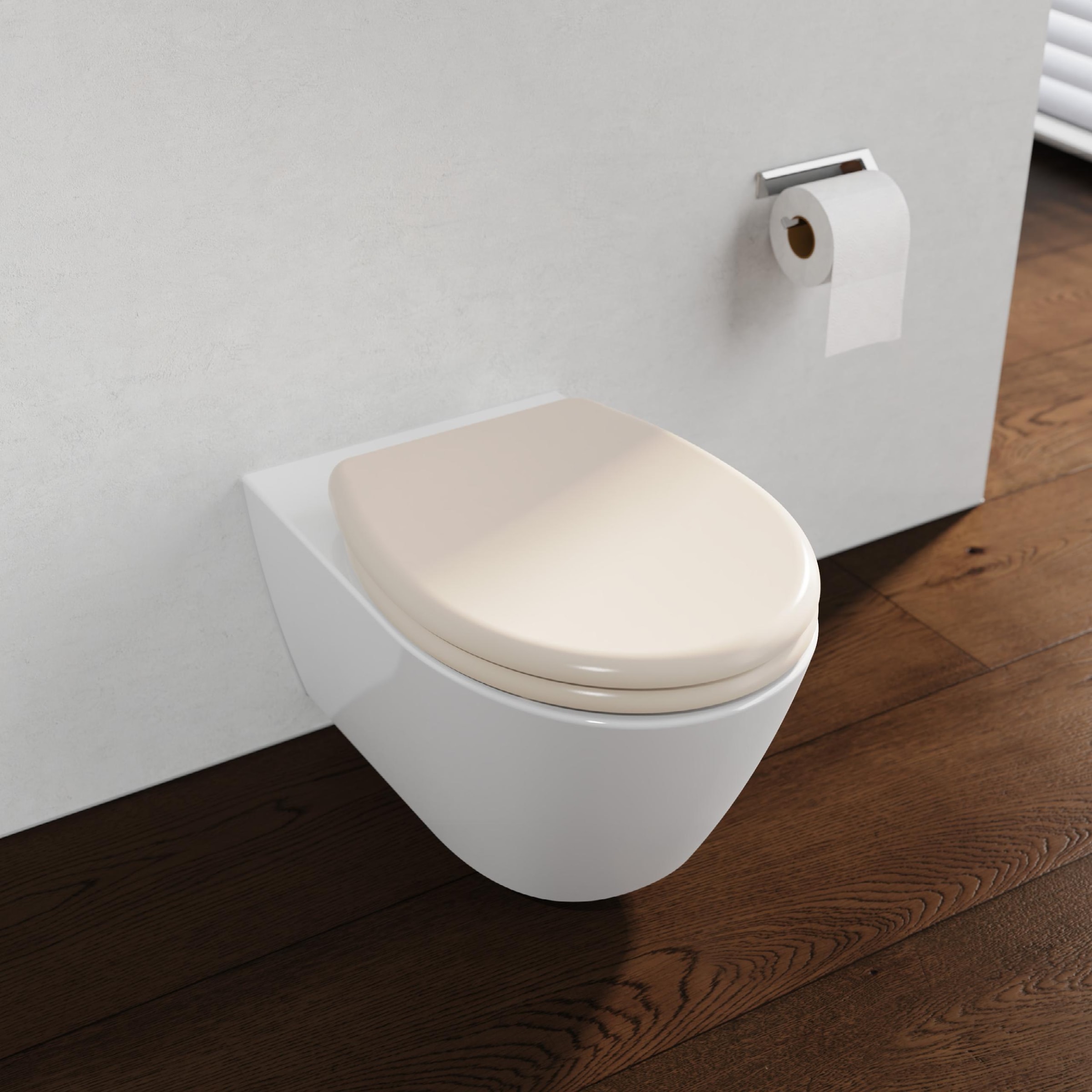 Schütte WC-Sitz mit Absenkautomatik und Schnellverschlusstechnik