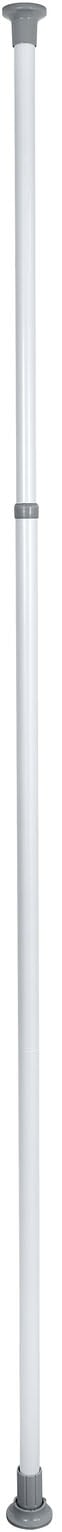WENKO Teleskopregal »Modell Herkules«, (Set, 2 St.), ausziehbare Hauptstange 165-300 cm, passend zur WENKO Herkules-Serie