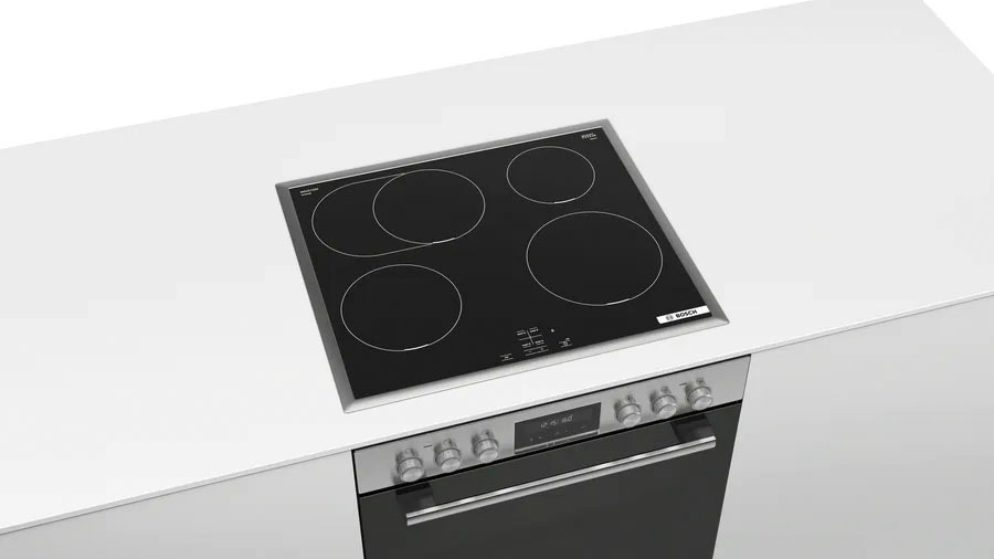 BOSCH Induktions Herd-Set »HEA517BS1«, mit Teleskopauszug nachrüstbar, Hydrolyse