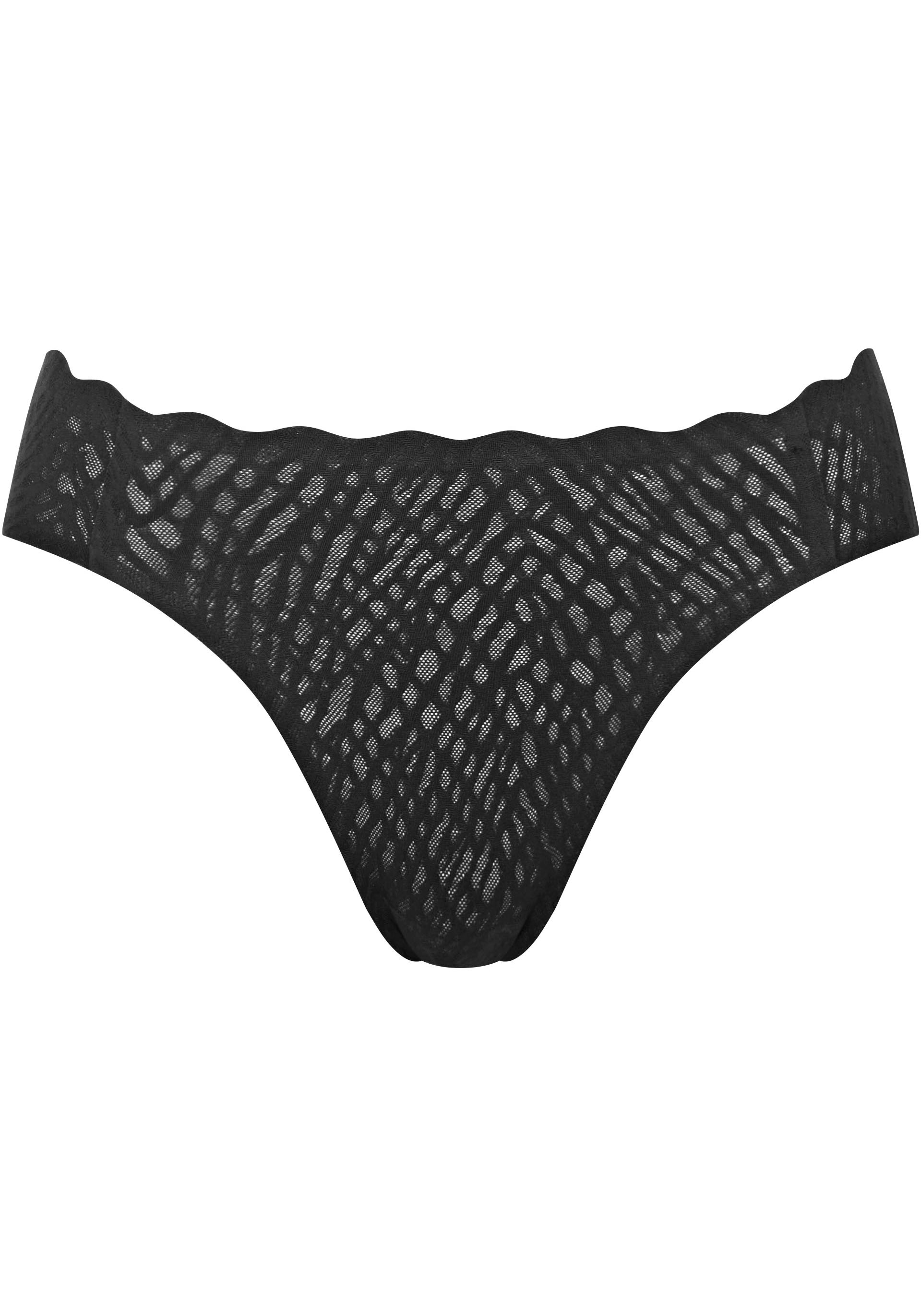 sloggi Slip »ZERO Feel Bliss High leg«, nahtlos mit Spitzenoptik