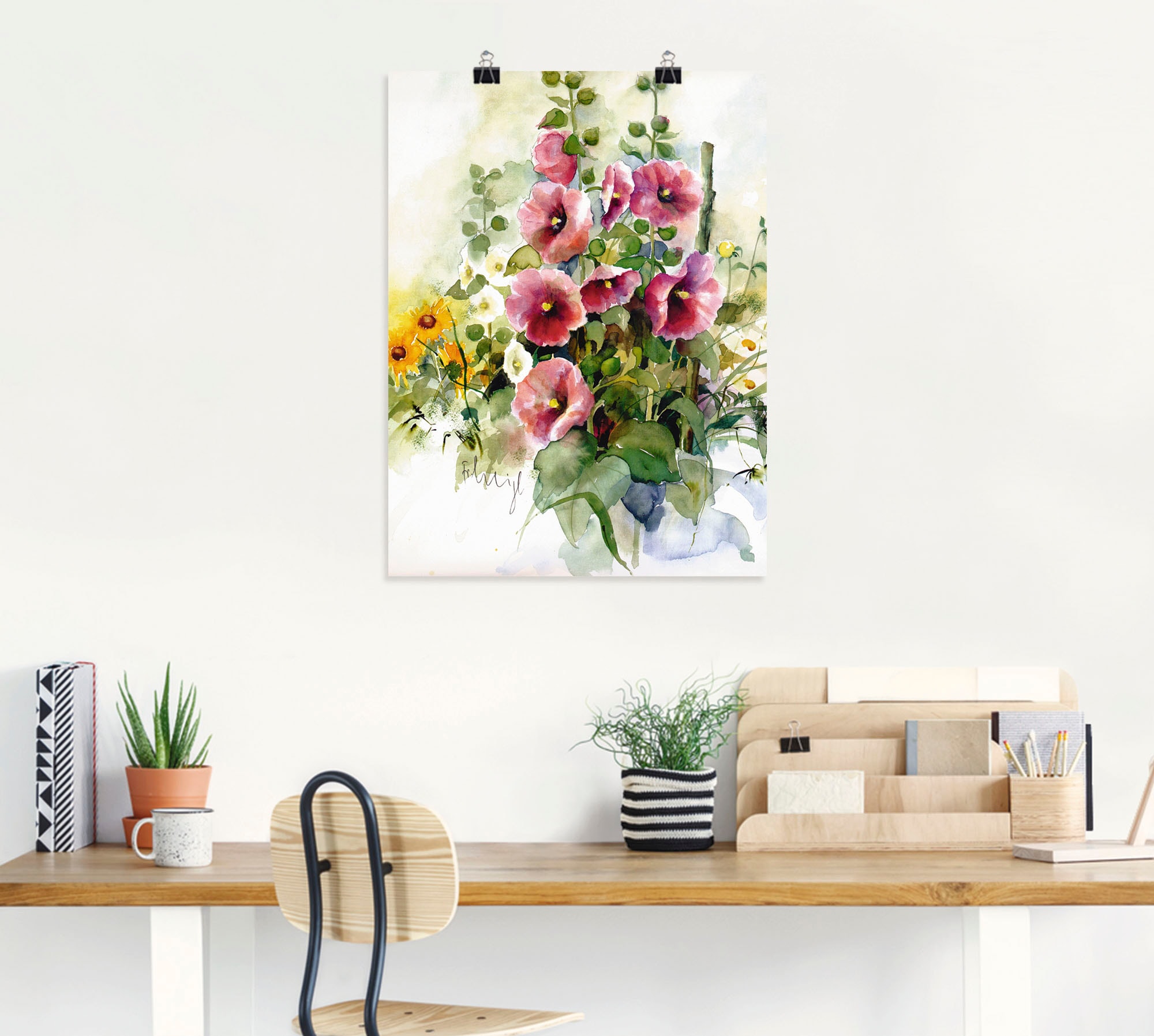 Artland Wandbild »Blumen Zusammenstellung I«, Blumen, (1 St.), als Leinwandbild, Poster in verschied. Größen