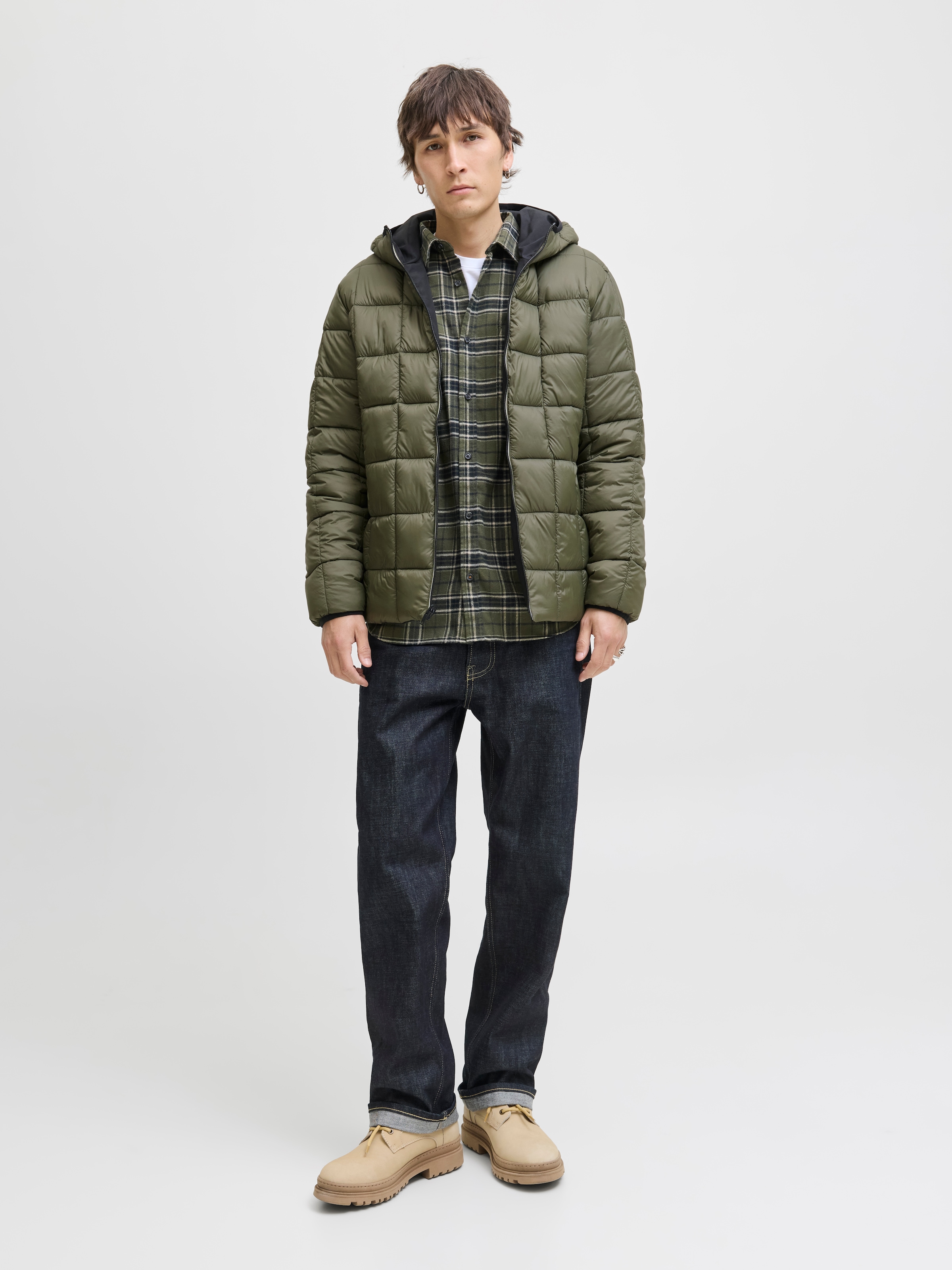 Jack & Jones Outdoorjacke »JJEBROOK REVERSIBLE JACKET SN«, mit Kapuze