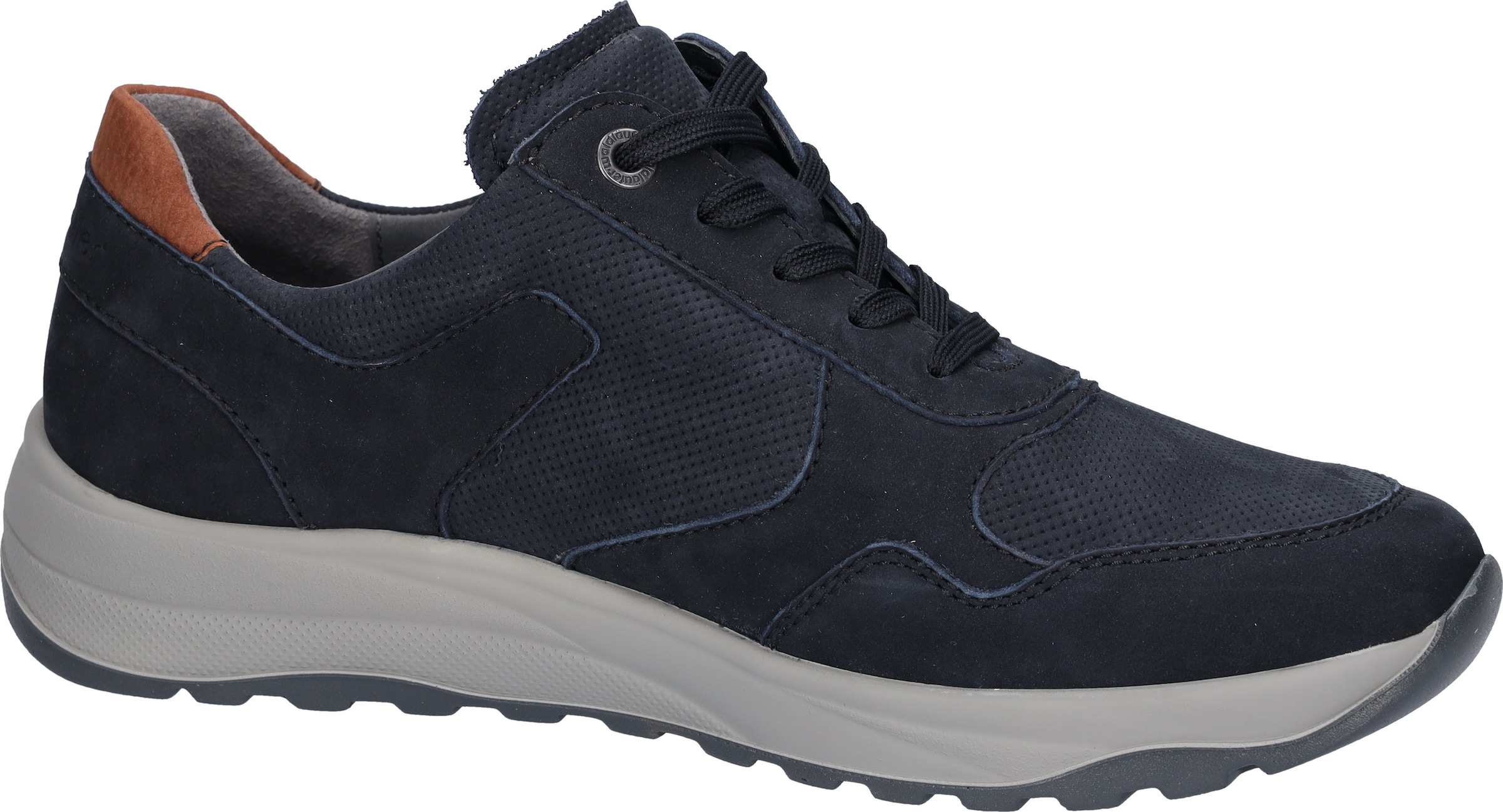 Waldläufer Sneaker »K-JOHN«  Schnürschuh, Bequemschuh, H-Weite, mit seitlichem Reißverschluss