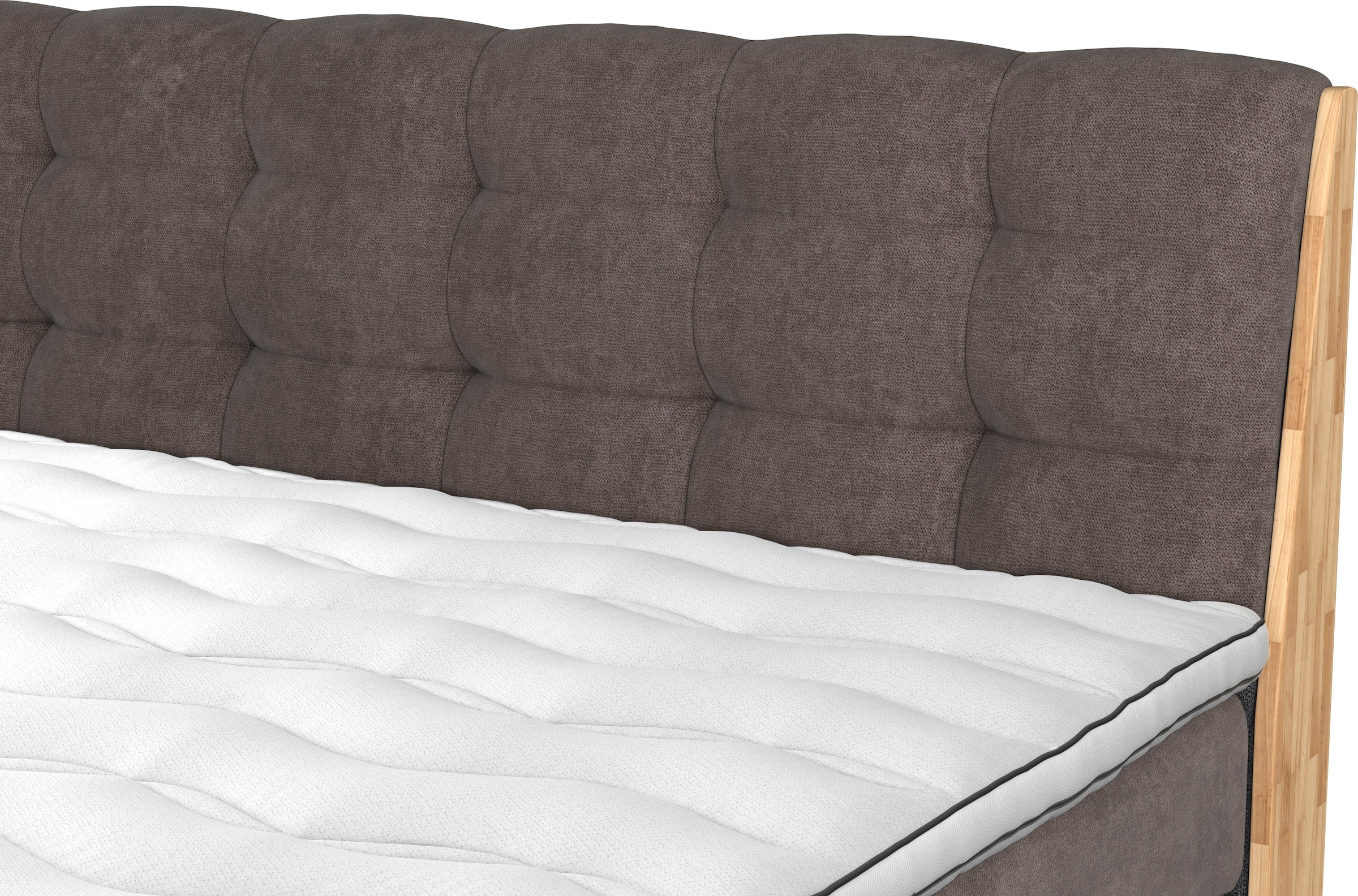 Home affaire Boxspringbett »Naome« Boxspringbett, Inklusive Topper