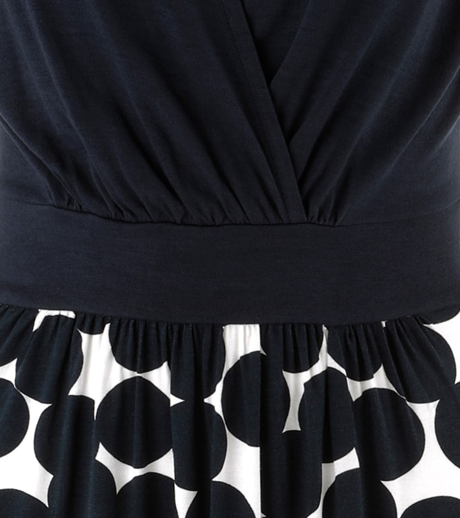 Aniston SELECTED Jerseykleid mit eleganter Wickeloptik und V-Ausschnitt - NEUE KOLLEKTION