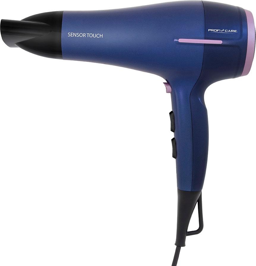 Proficare Haartrockner »PC-HTD 3030« 2.200 W 2 Aufsätze Profi-Haartrockner mit 2200 Watt max. in blau
