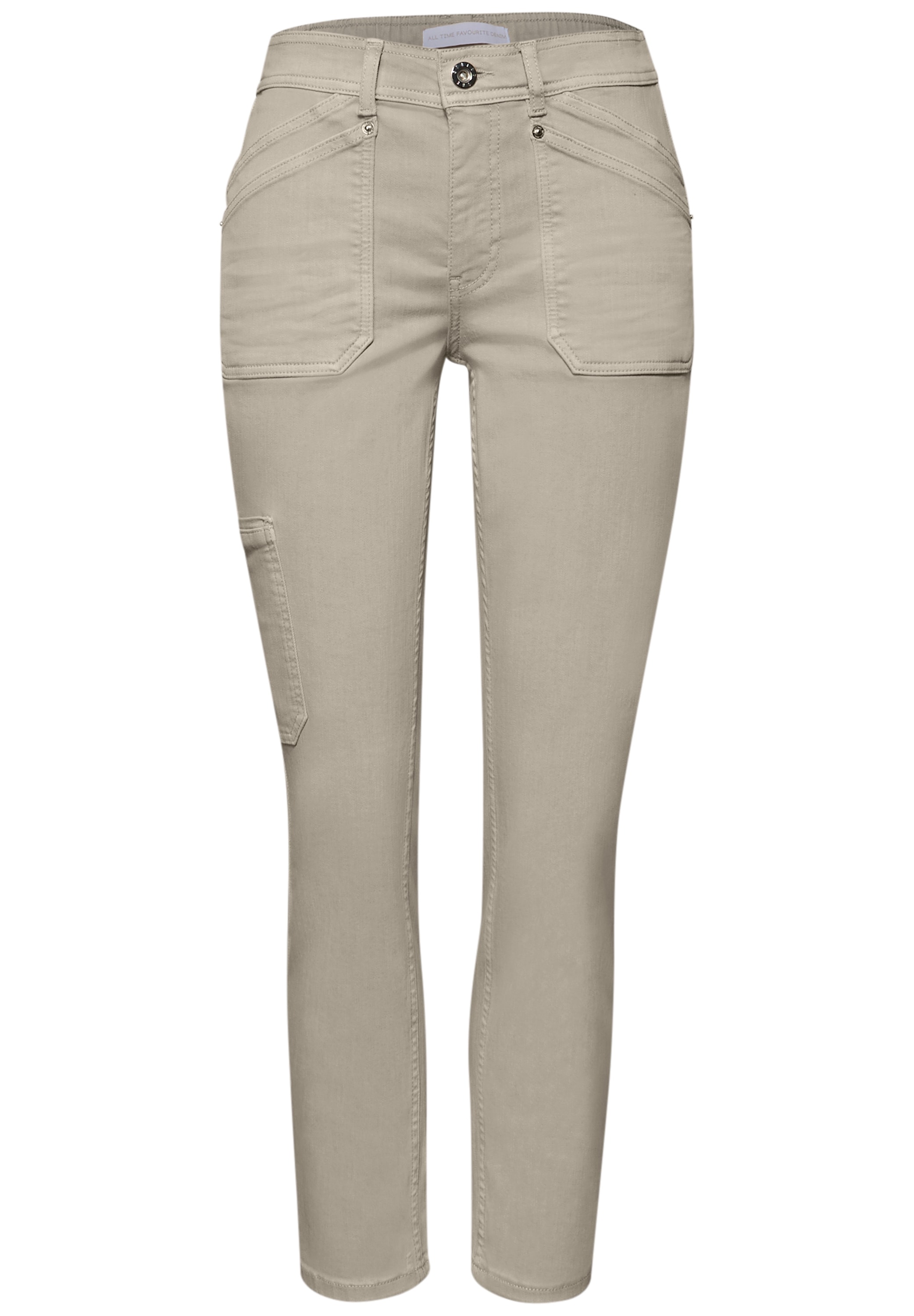 STREET ONE Cargojeans »Style Charlie« mit Slim Legs und Stretch