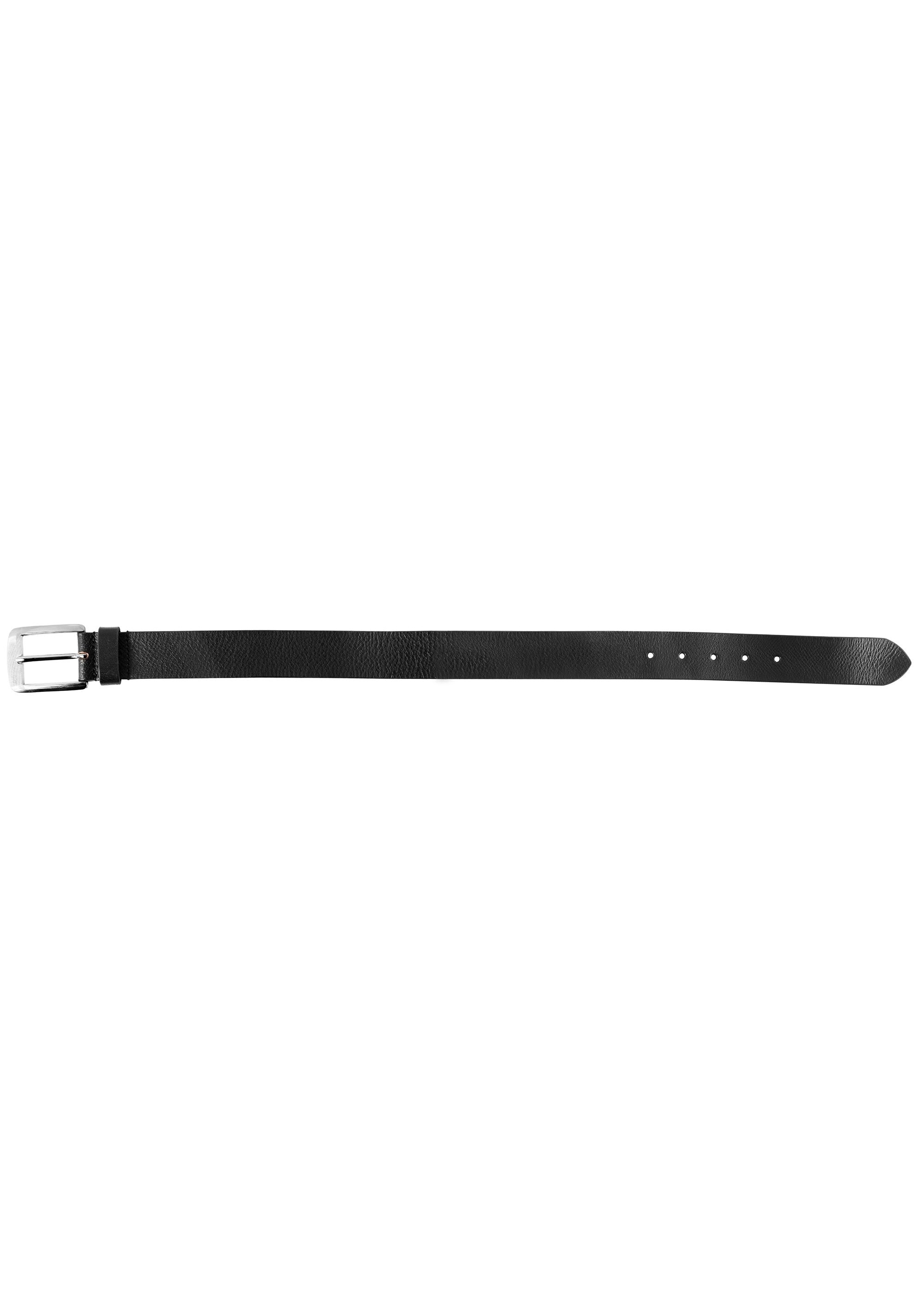 Leonardo Verrelli Ledergürtel »hochwertiges Echt Leder, schwarz, 2.Wahl, 90 cm - 140 cm«