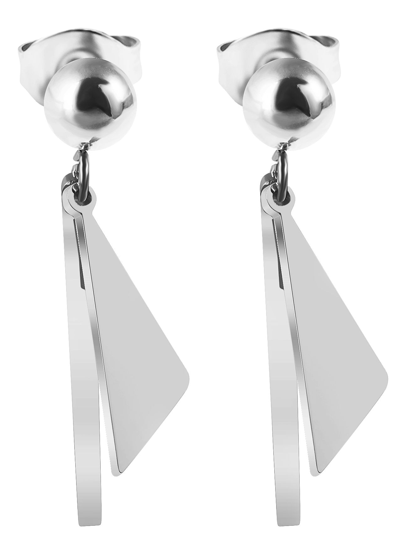 Adelia´s Paar Ohrstecker »Damen Ohrringe ¿ Ohrstecker aus Edelstahl«