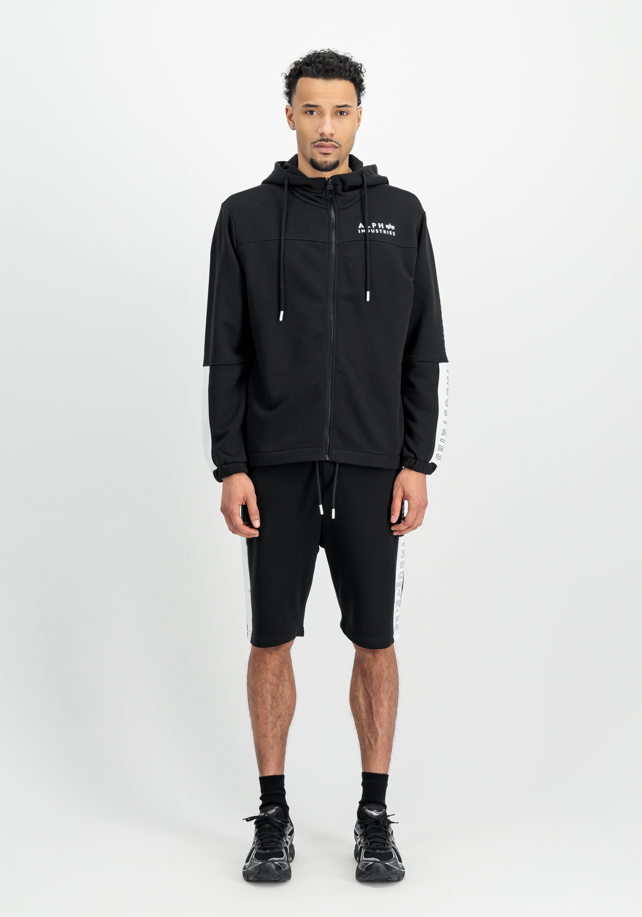 Alpha Industries Kapuzensweatshirt »Alpha Industries Men - Hoodies Track Alpha Jacket«