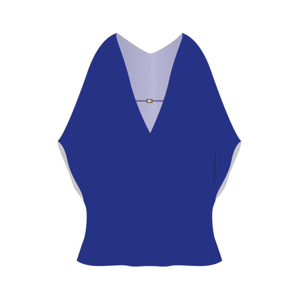 Dorina Strandkleid »KANO«, V-Ausschnitt, Sommerkaftan, Universalgröße