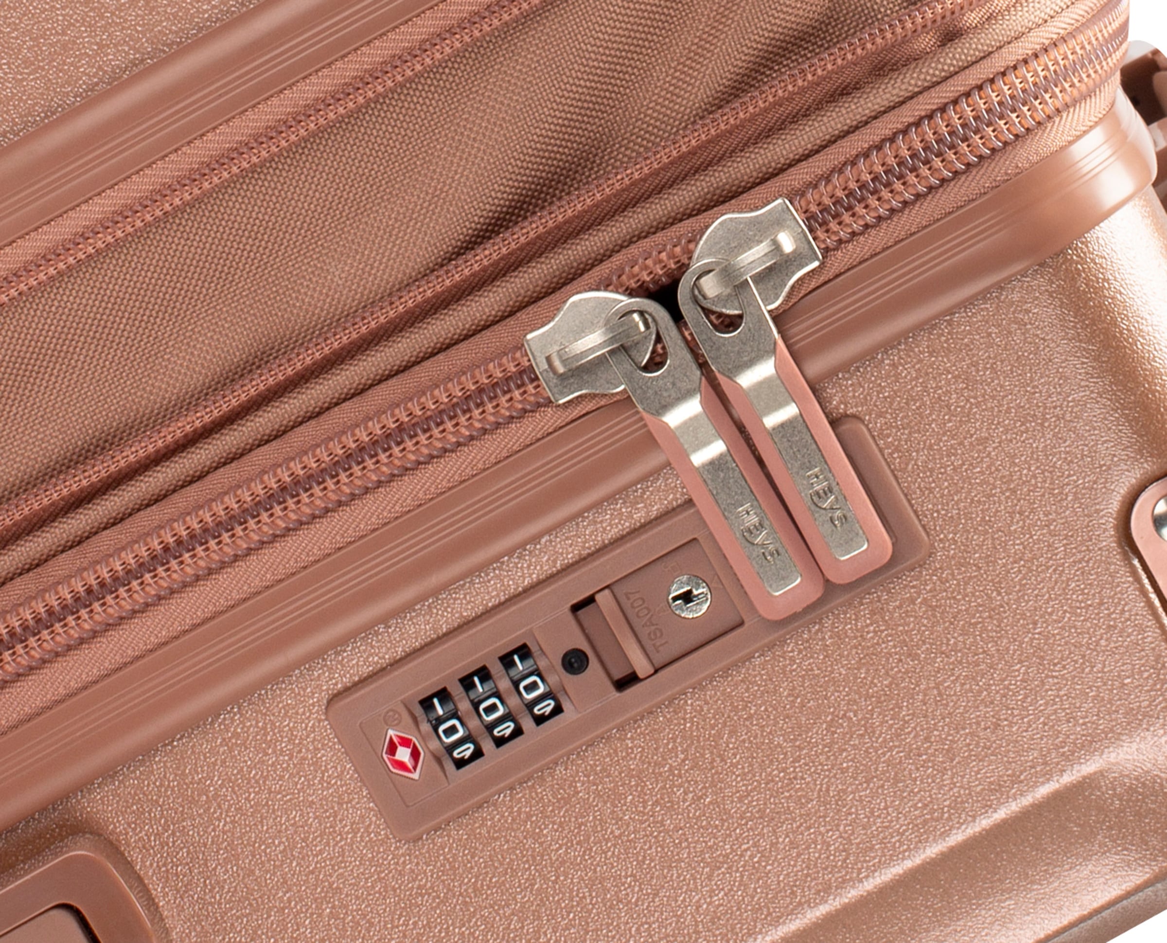 Heys Hartschalen-Trolley »Luxe, in verschiedenen Farben und Größen«, 4 Rollen, Heys x Joachim Llambi Hartschalen-Koffer Volumenerweiterung