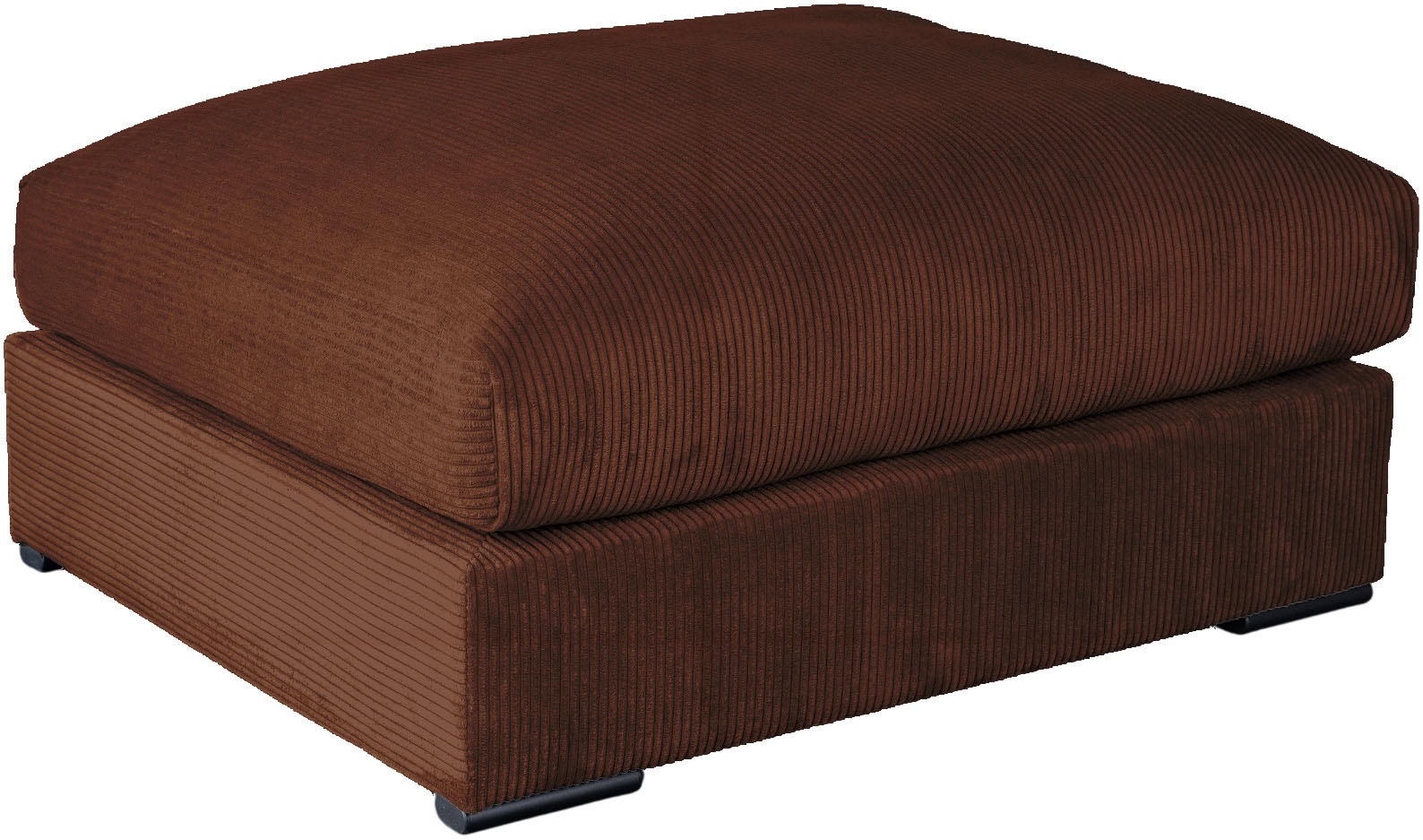 Home affaire Polsterhocker »Finca XL, B: 101 cm« Mega-Hocker, in Cord oder Chenille-Struktur wählbar