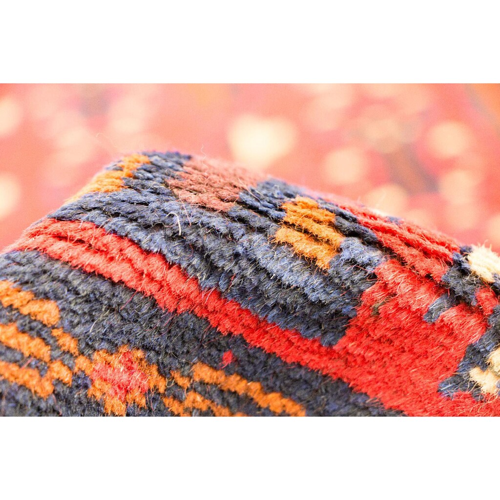 morgenland Wollteppich »Belutsch Teppich handgeknüpft rot«, rechteckig
