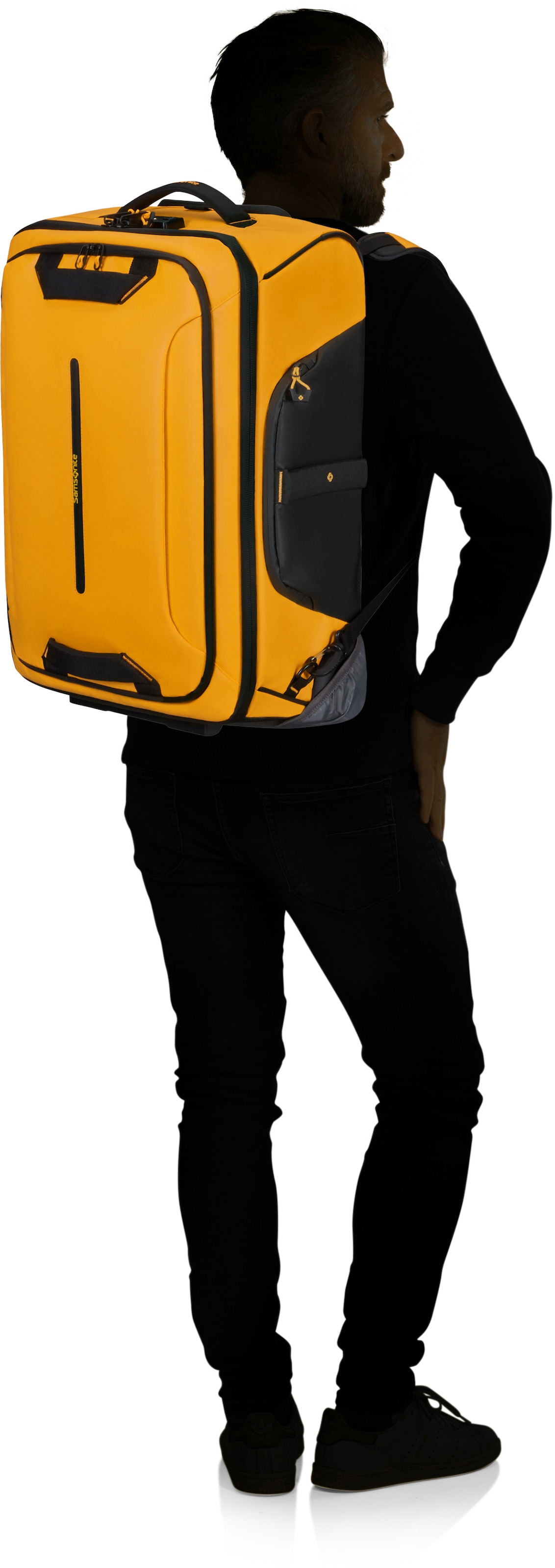 Samsonite Reisetasche »ECODIVER«, mit Trolley- und Rucksackfunktion; teilweise aus recyceltem Material