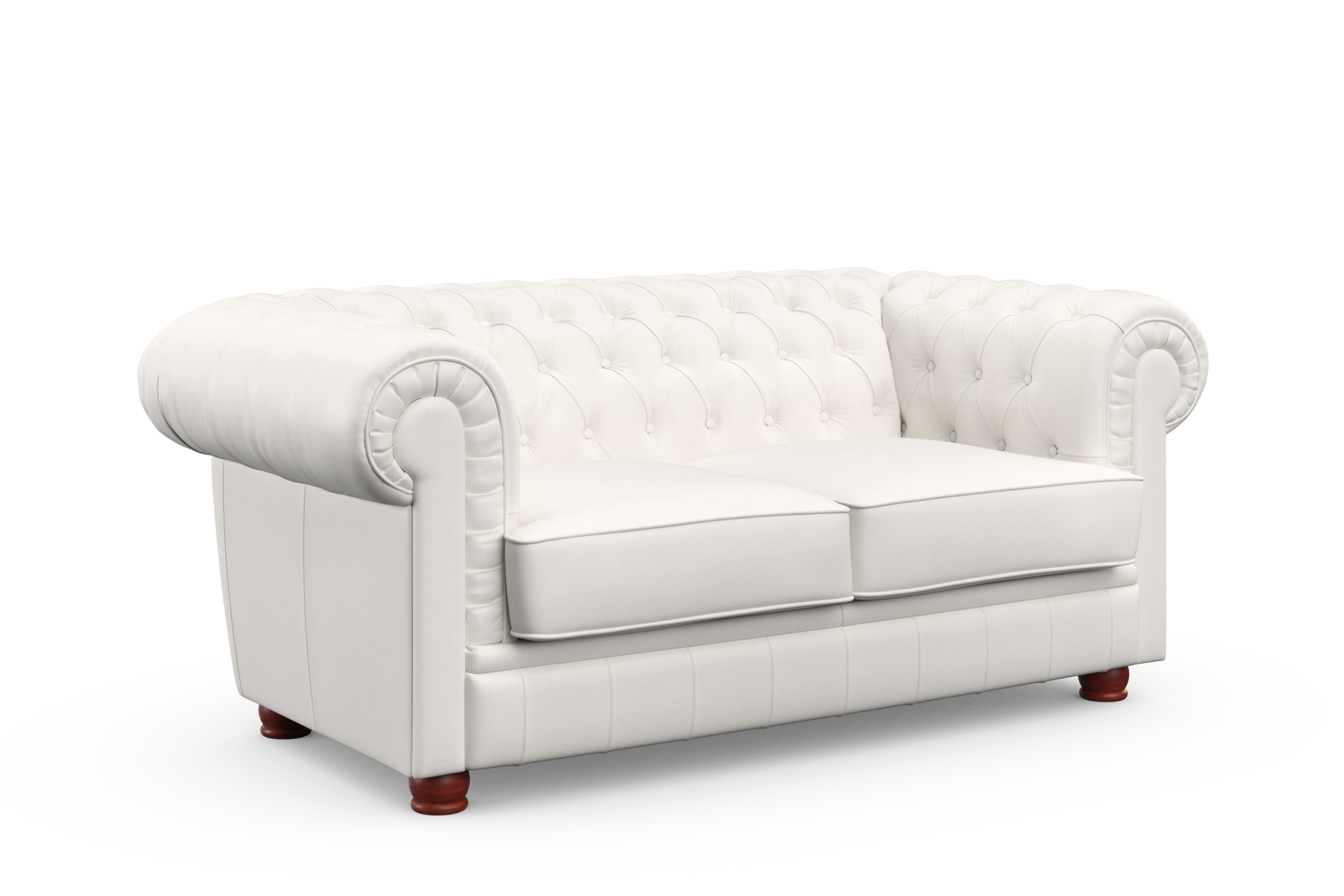 Max Winzer® Chesterfield-Sofa »Kent 2-Sitzer, edel und bequem, hochwertige Detailverarbeitung«, mit aufwendiger Knopfheftung, komfortable Armlehne, Breite 175 cm