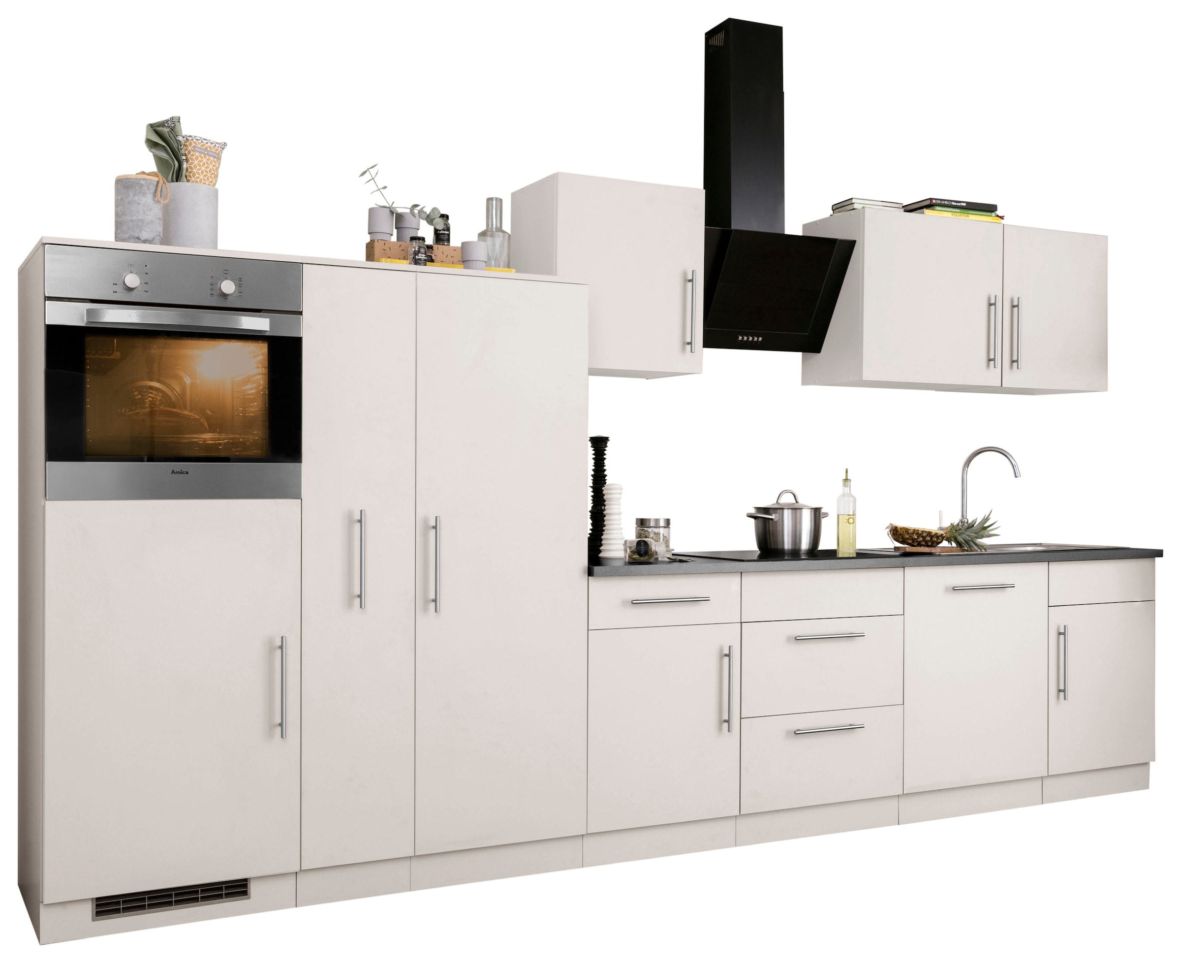wiho Küchen Küchenzeile »Cali«, ohne E-Geräte, Breite 360 cm online bei OTTO