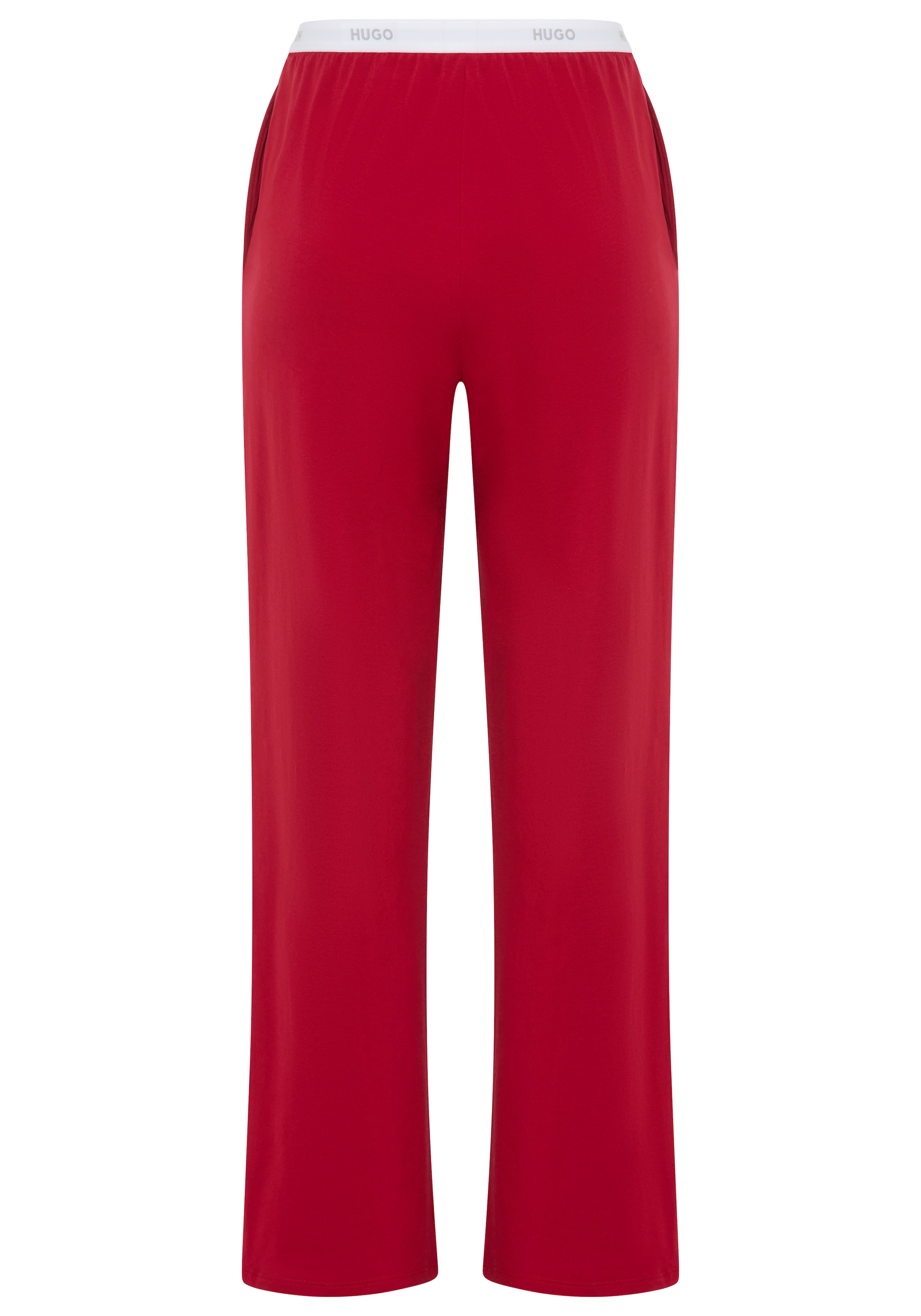 HUGO Underwear Pyjamahose »ID«, Sichtbarer Elastikbund, gerades Bein