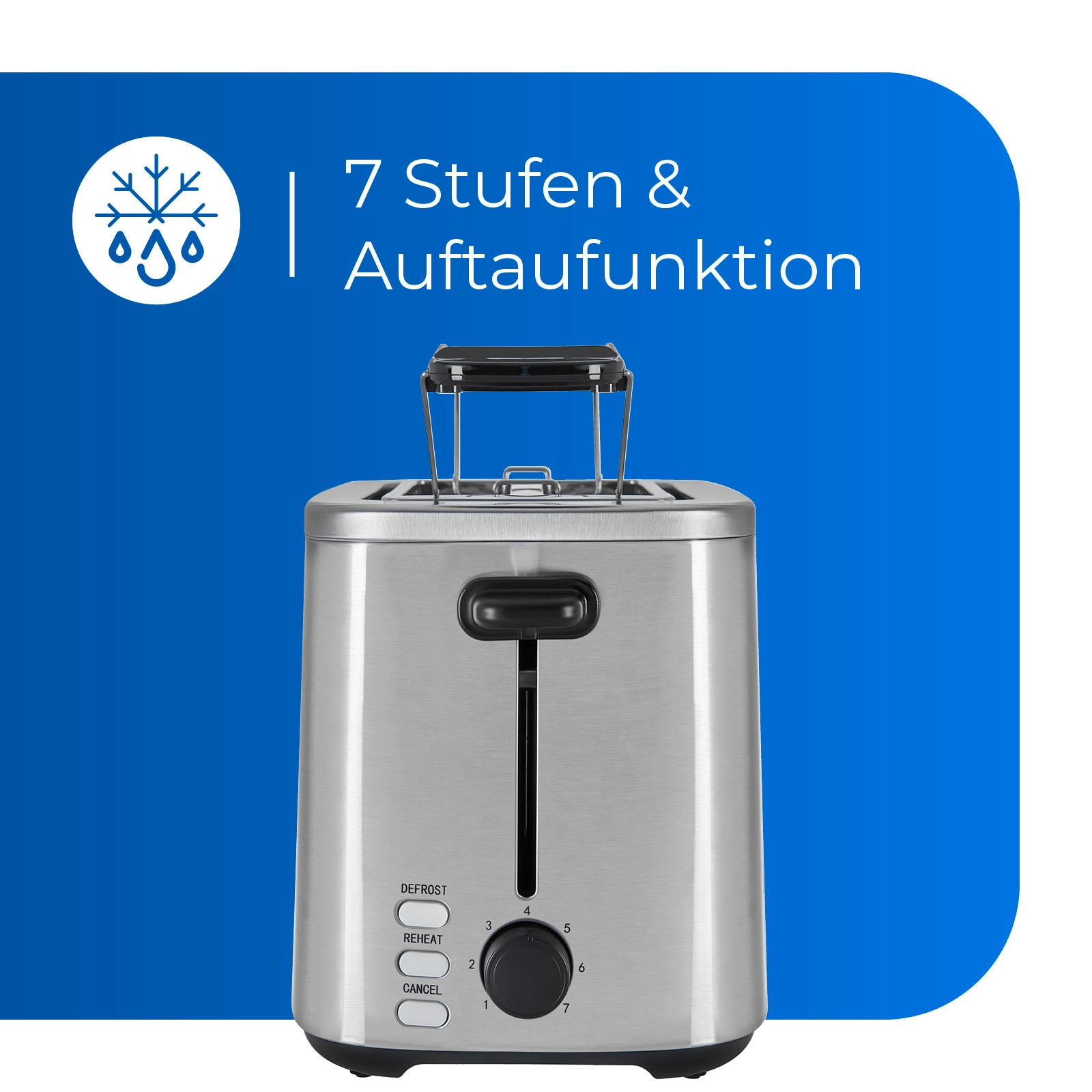 exquisit Toaster »TA 6119 isw«, 800 W