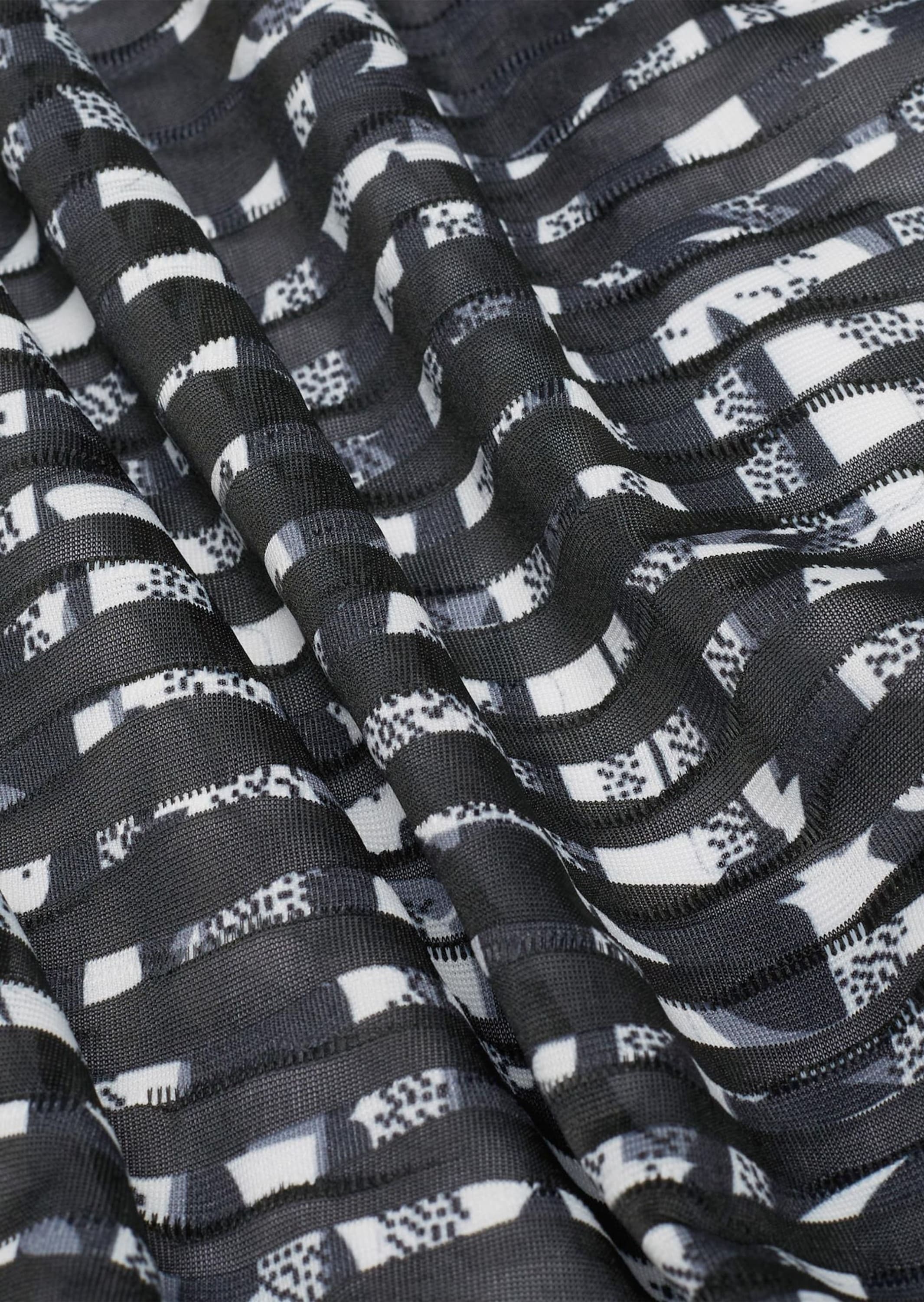 GOLDNER A-Linien-Rock »Kurzgröße Weiter Druckrock mit Rundumgummibund«