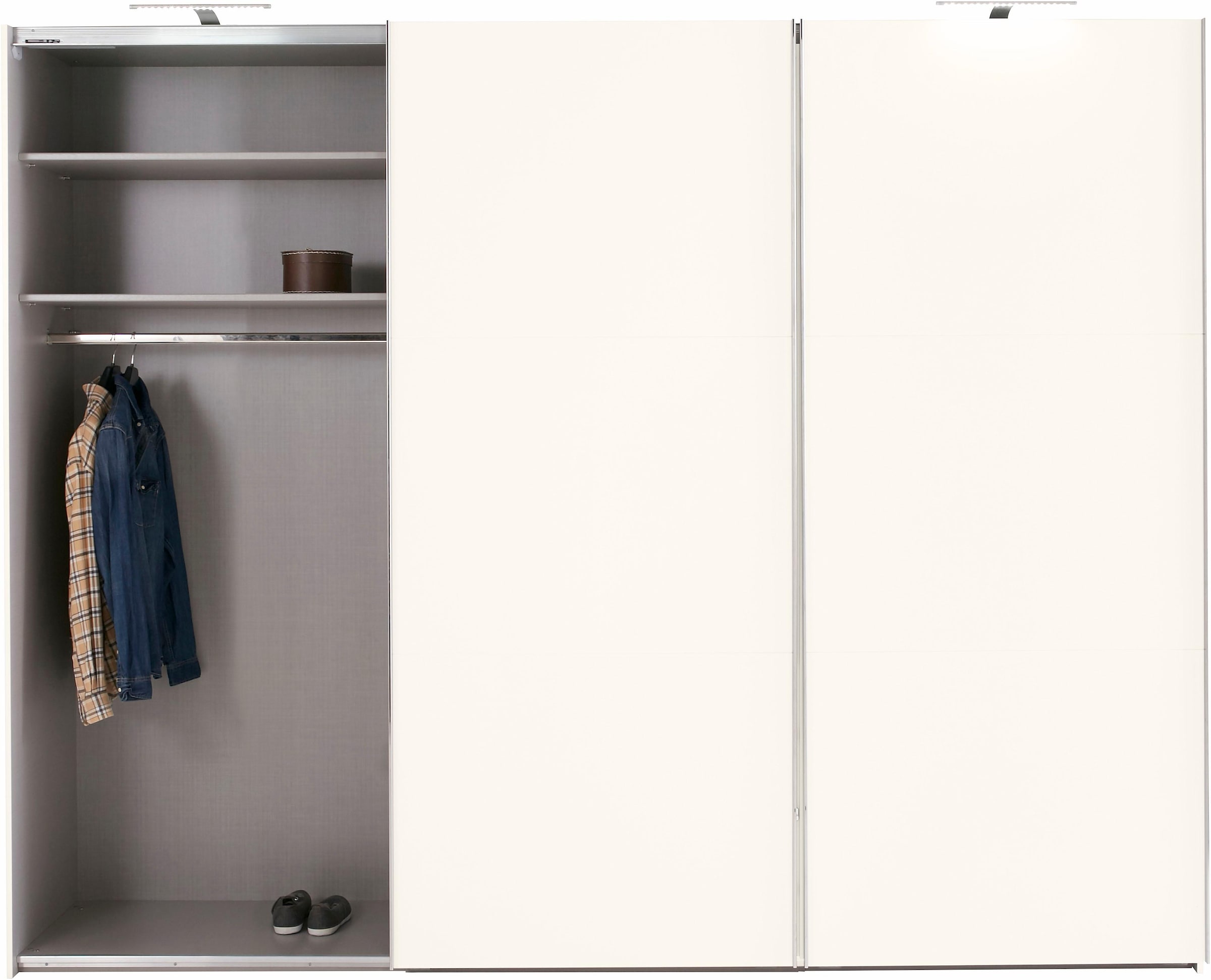 Wimex Schwebetürenschrank »Magic by fresh to go« mit drehbarer Spiegeltür