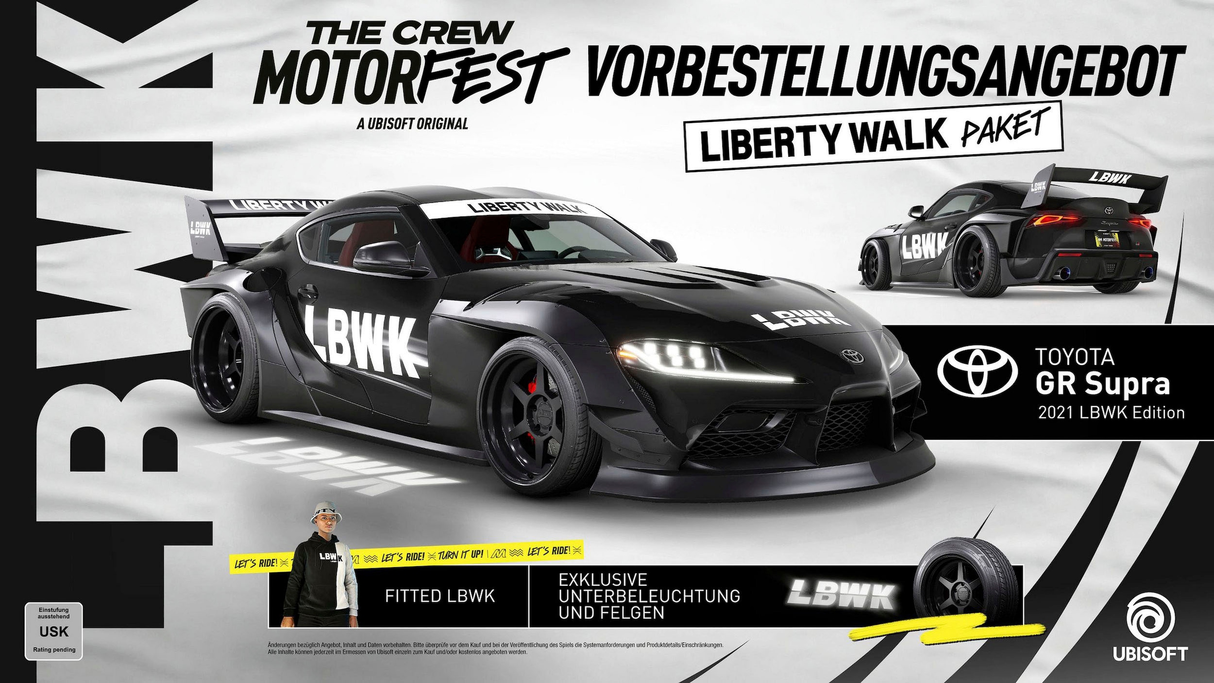 Ready2gaming Gaming-Lenkrad »The Crew Motorfest PS4 + Hurricane Pro«