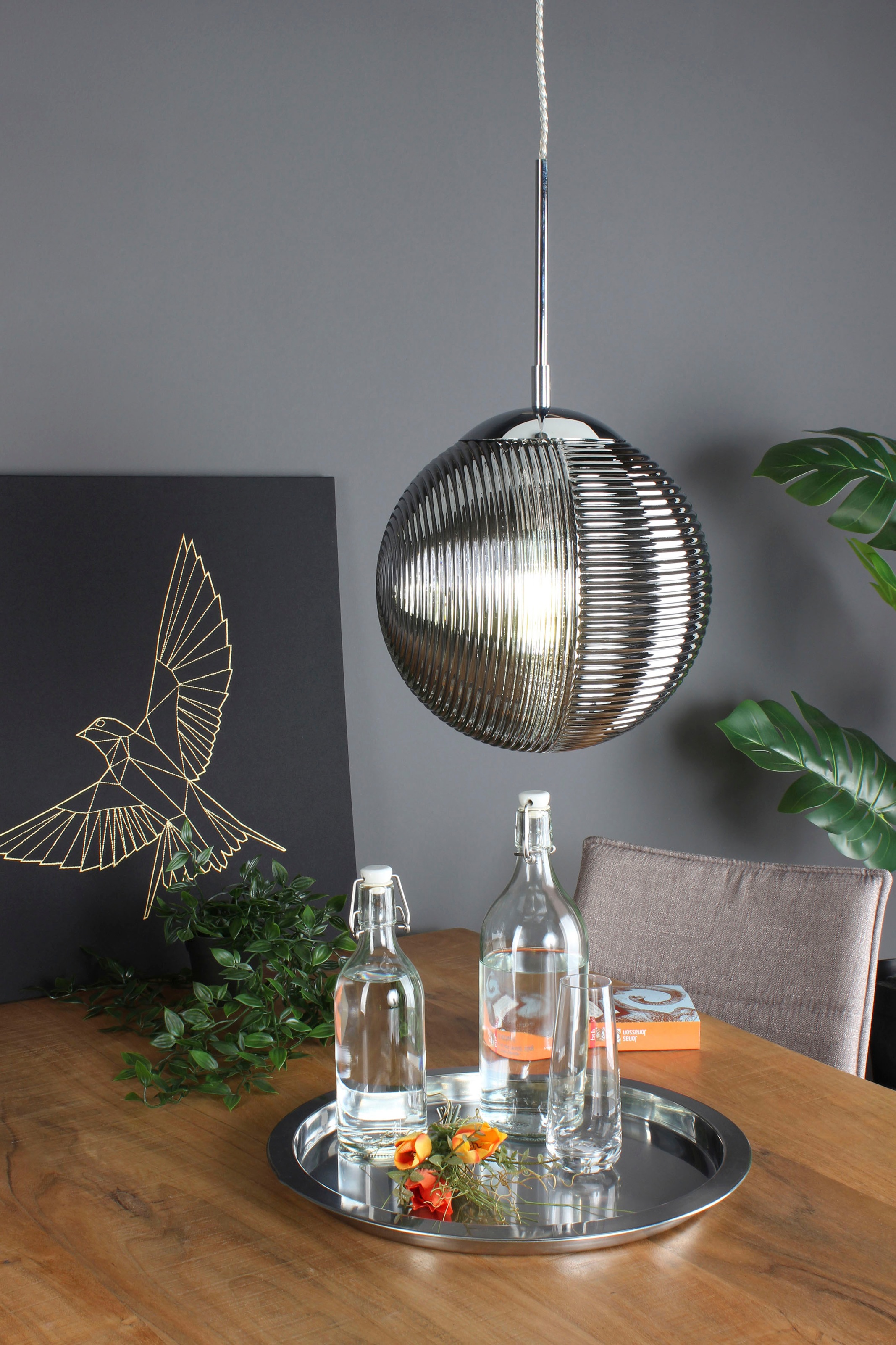 ECO-LIGHT Pendelleuchte »GREENWICH«, Leuchtmittel E27 | ohne Leuchtmittel